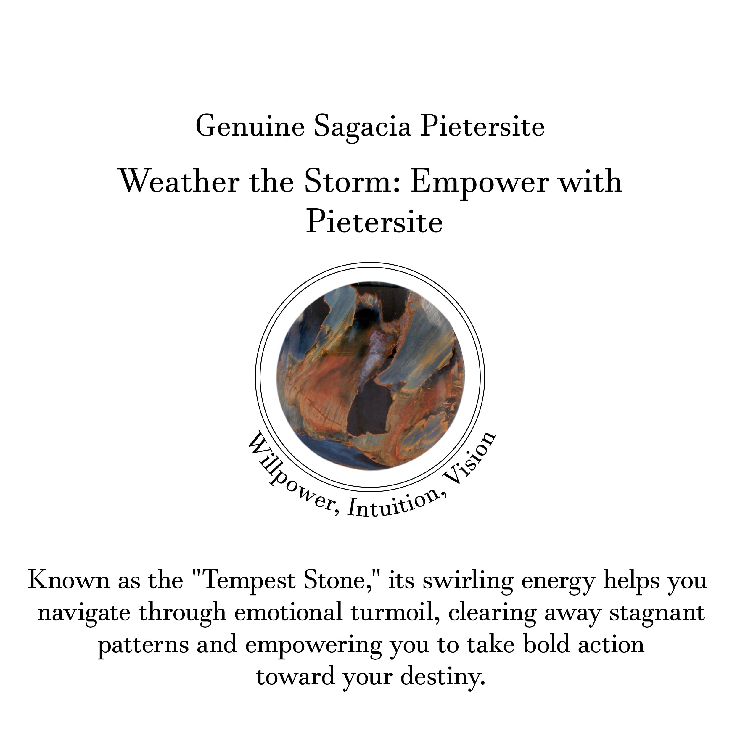 Pietersite Adjustable Ring-(PIT-R-391.)