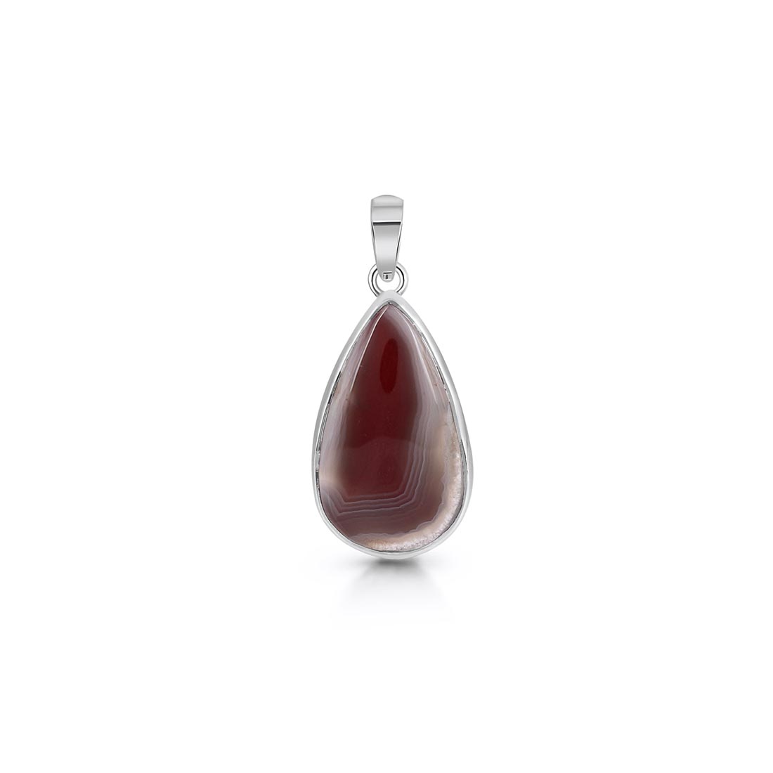 Botswana Agate Pendant-(RBA-P-1.)