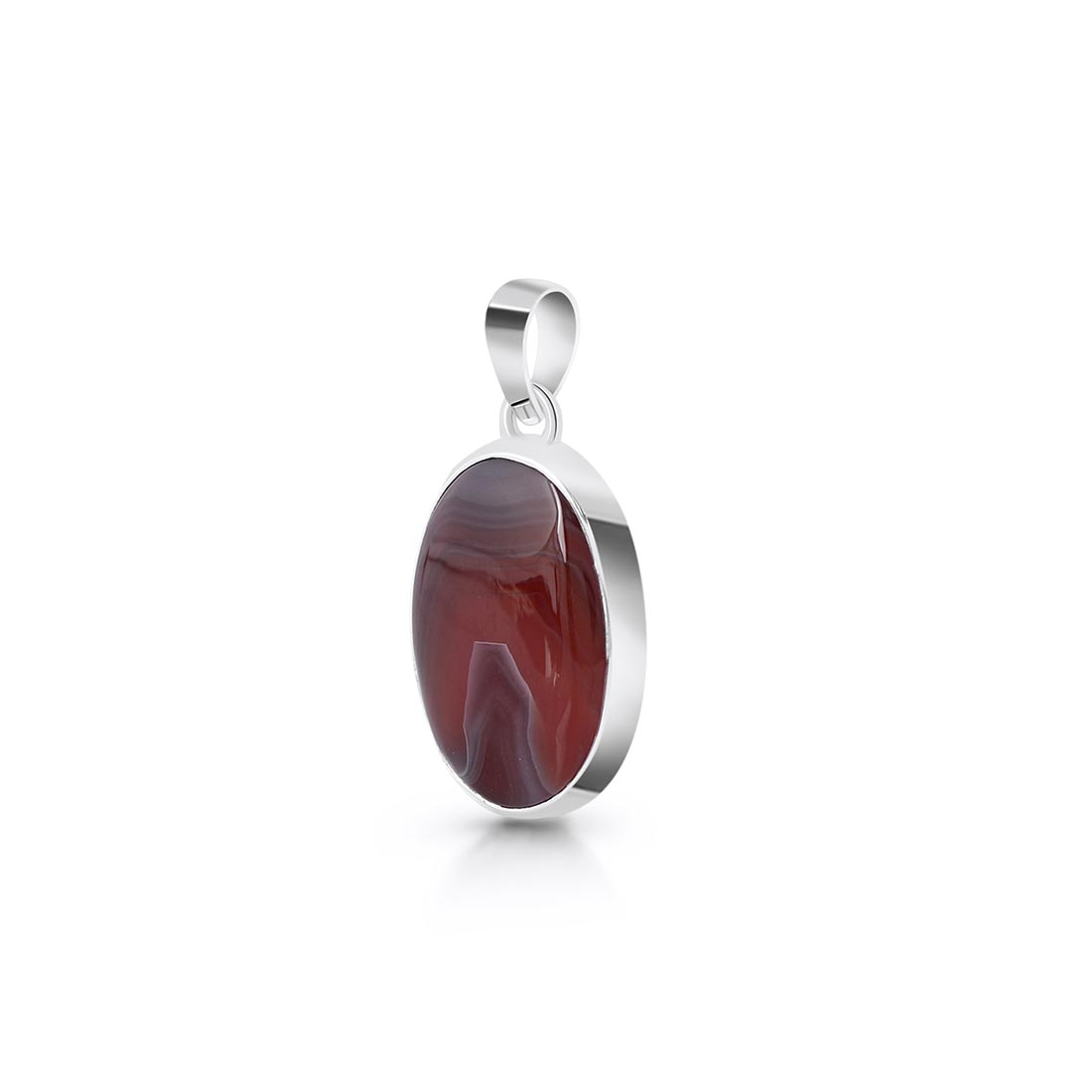 Botswana Agate Pendant-(RBA-P-13.)