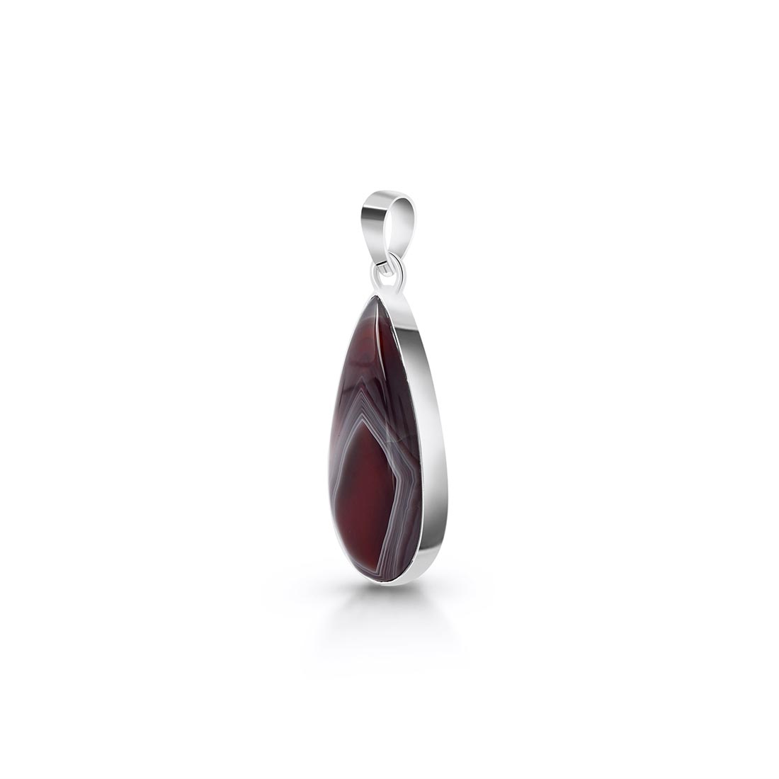 Botswana Agate Pendant-(RBA-P-14.)