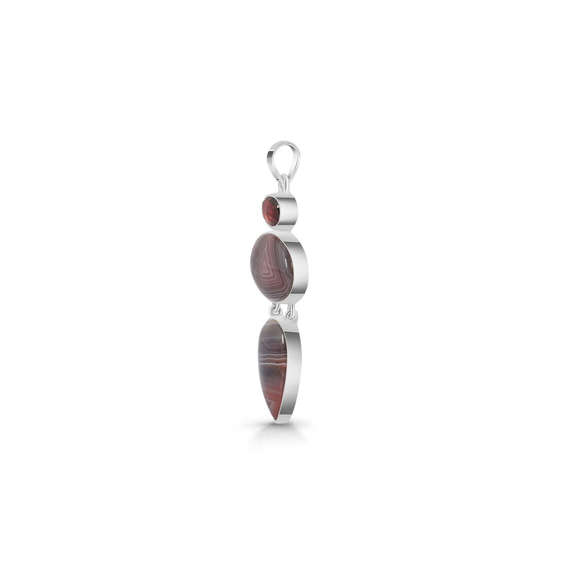 Botswana Agate Pendant-(RBA-P-40.)
