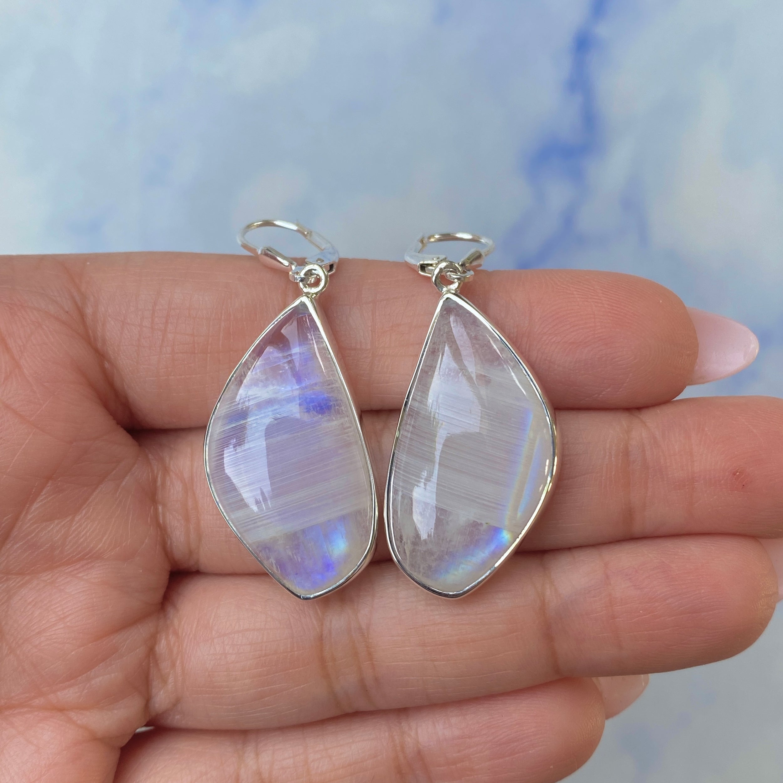 Moonstone Earring-(RBM-E-20.)