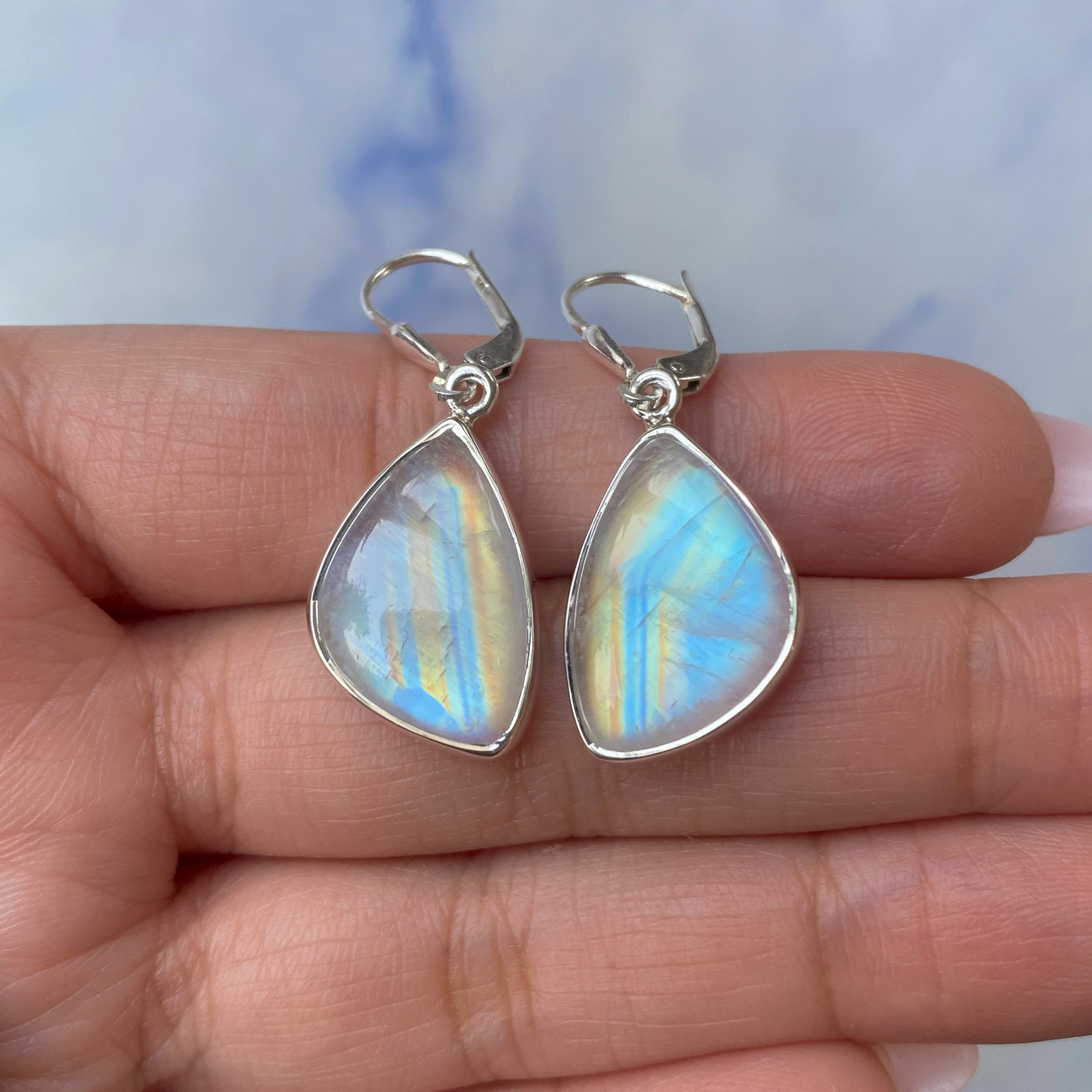 Moonstone Earring-(RBM-E-5.)