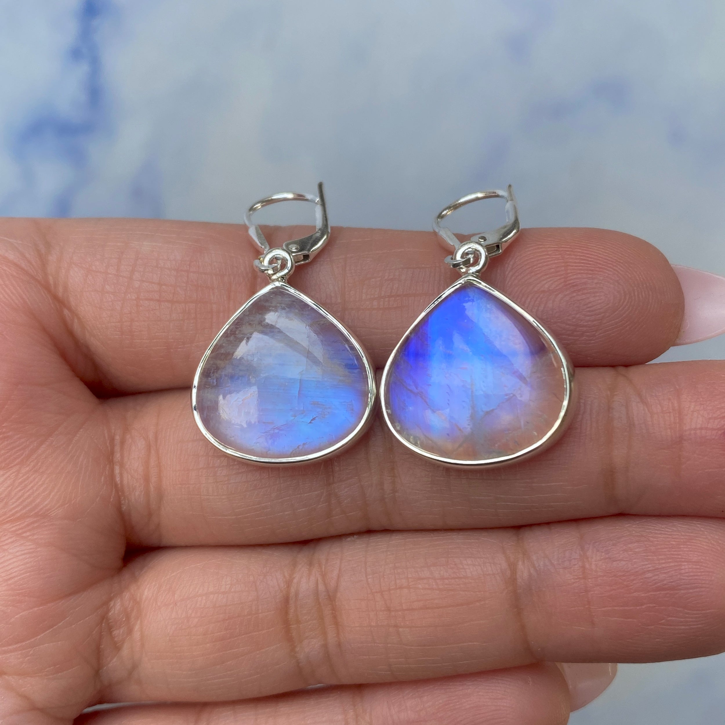 Moonstone Earring-(RBM-E-6.)