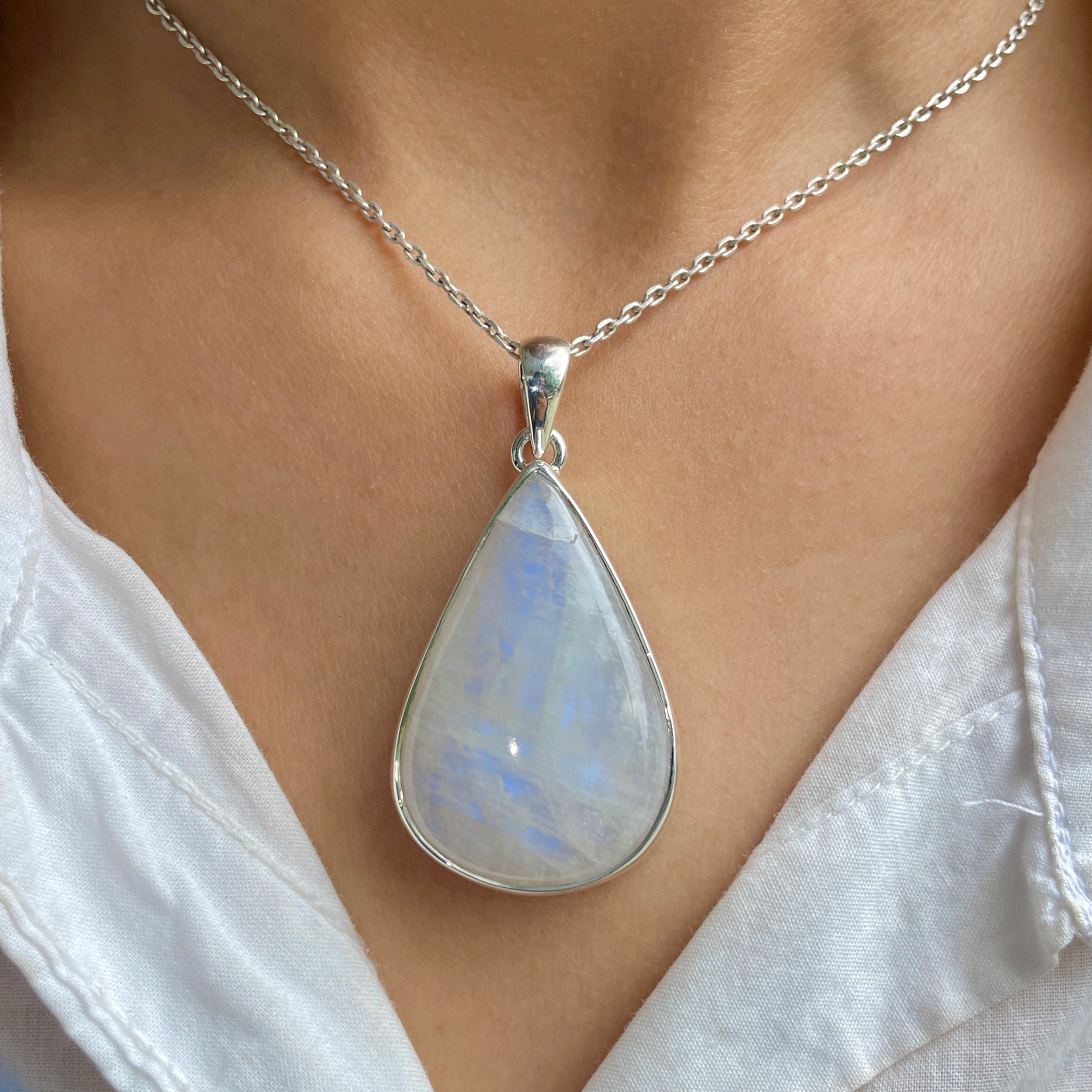 Moonstone Pendant-(RBM-P-109.)