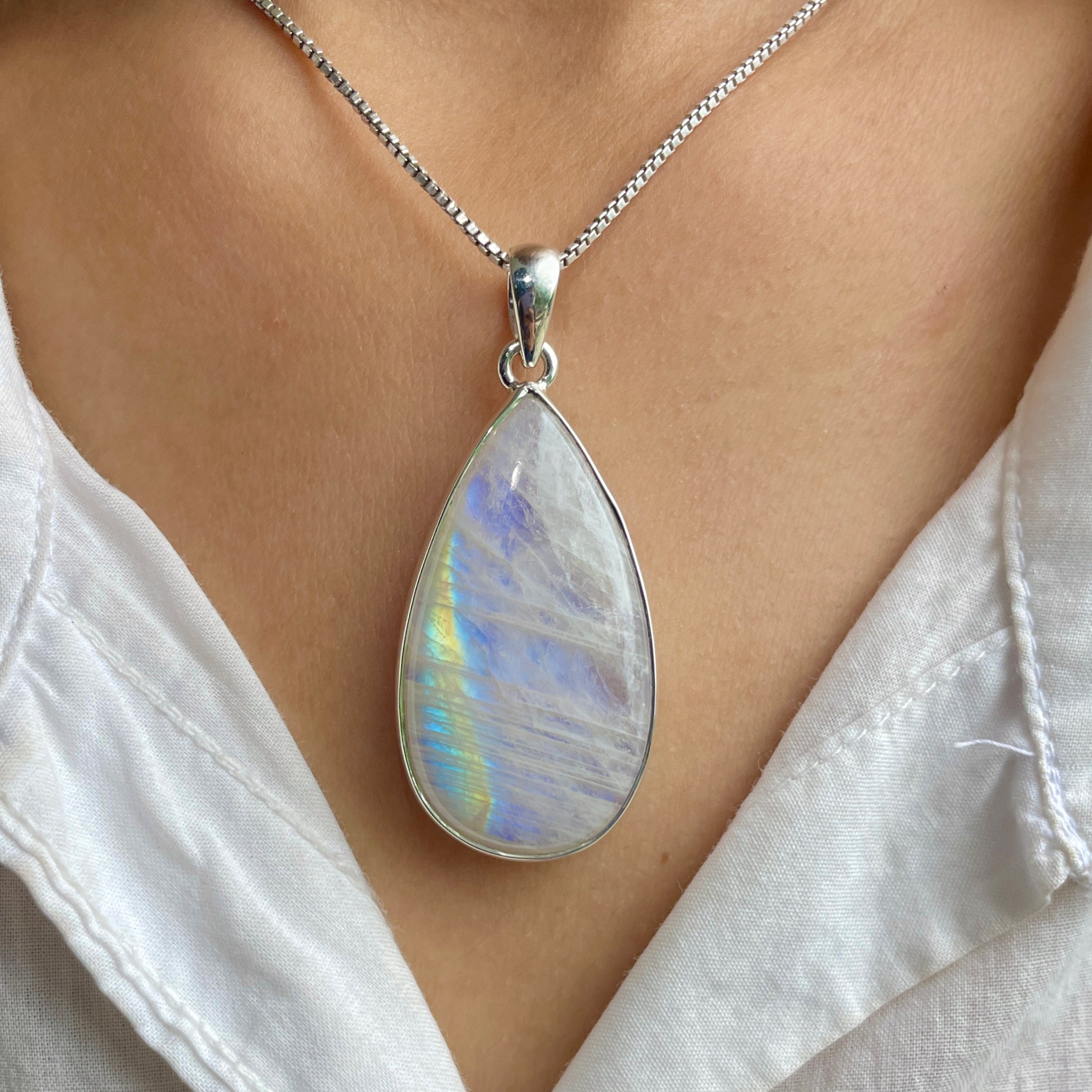 Moonstone Pendant-(RBM-P-110.)