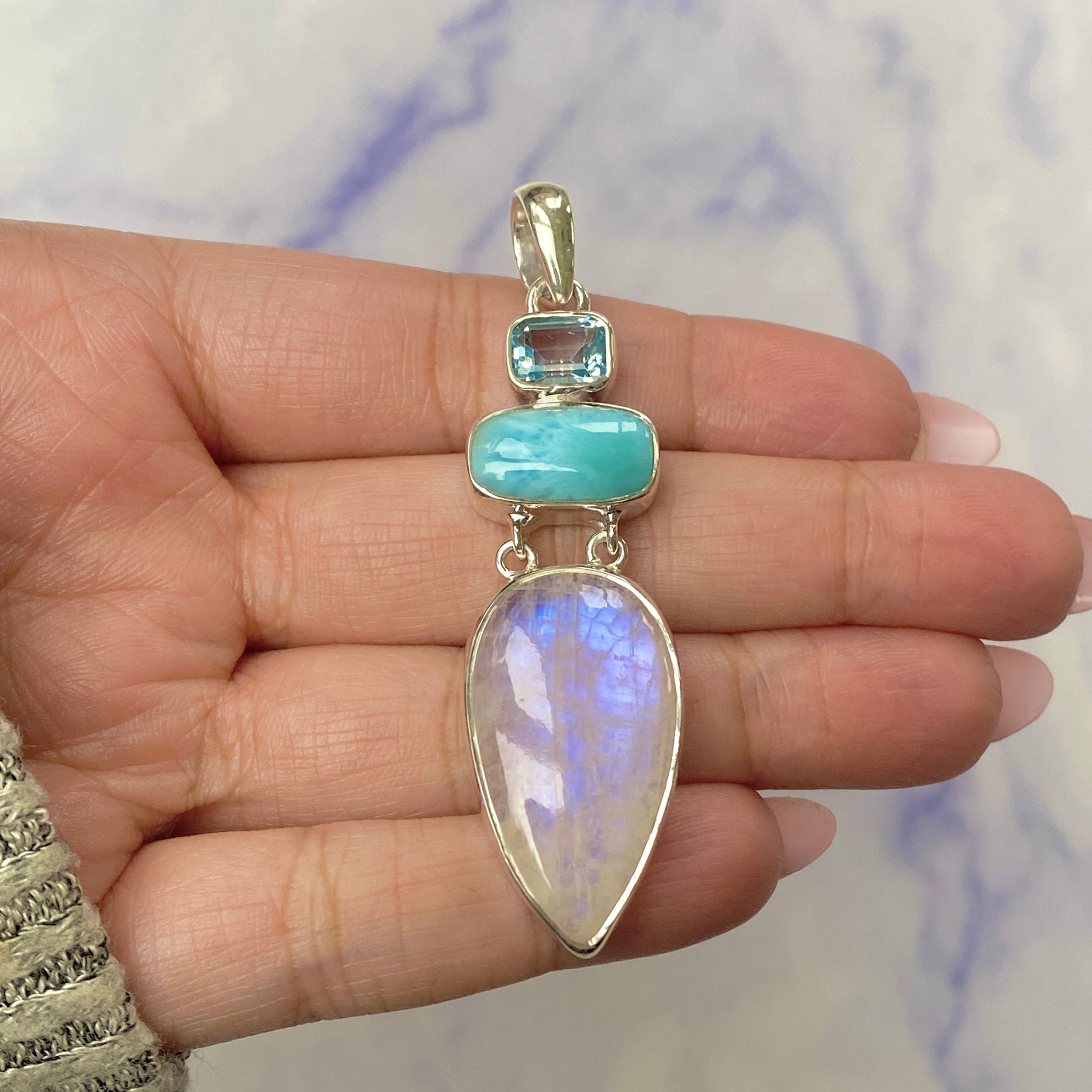 Moonstone Pendant-(RBM-P-28.)