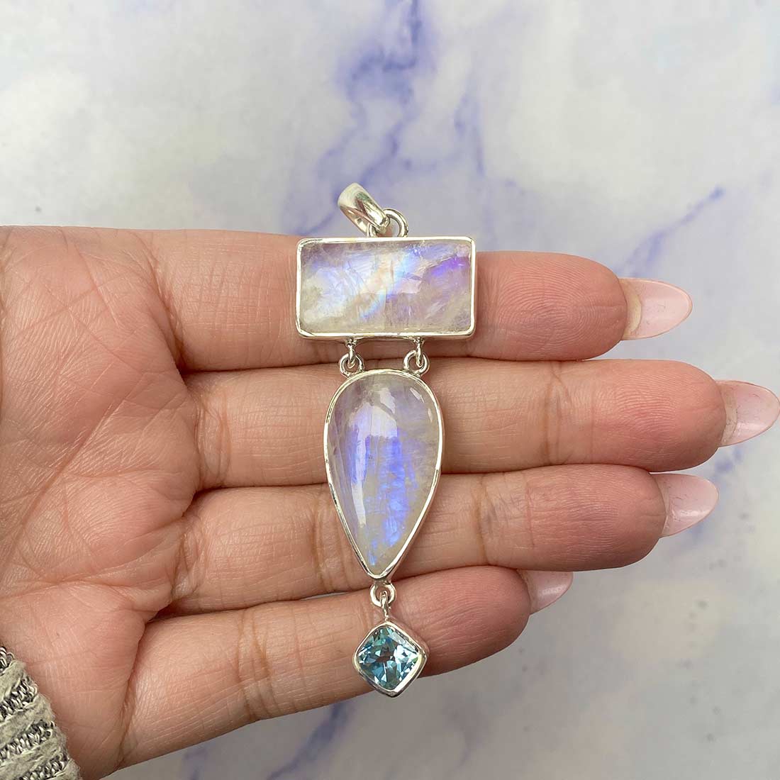 Moonstone Pendant-(RBM-P-42.)
