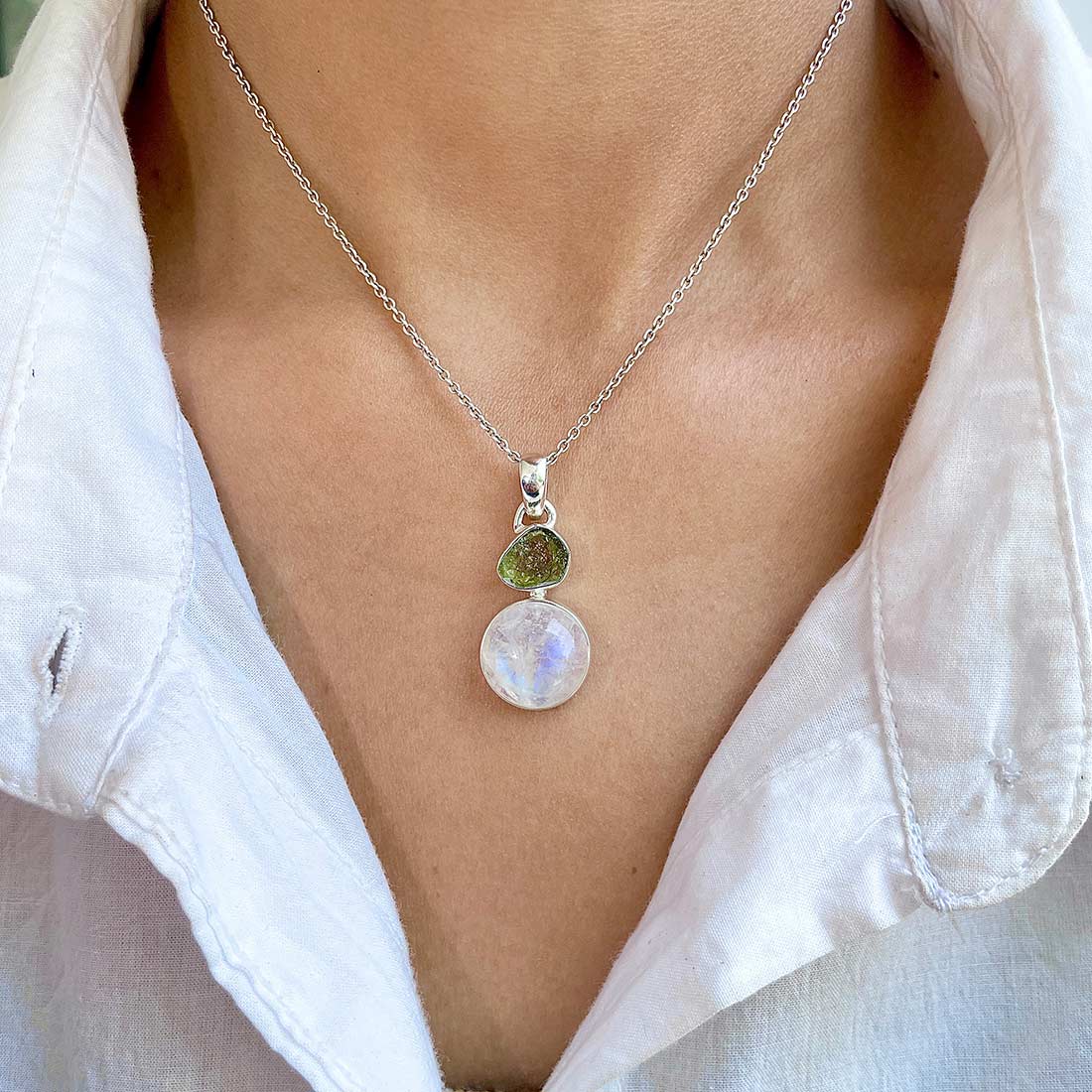 Moonstone Pendant-(RBM-P-59.)