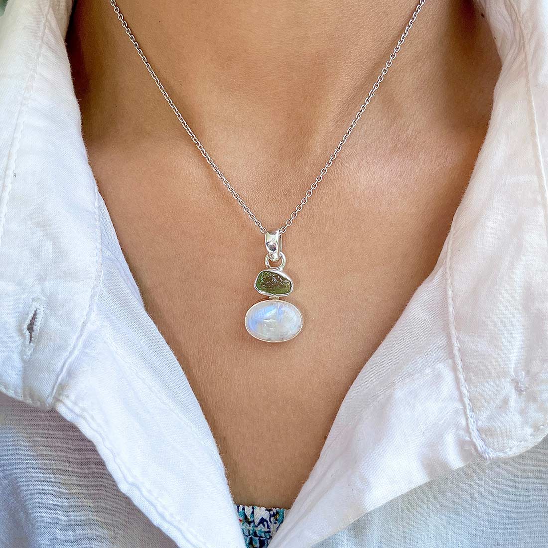 Moonstone Pendant-(RBM-P-60.)