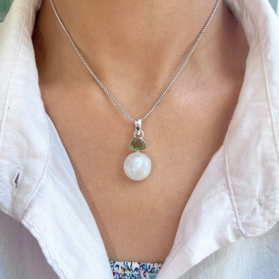 Moonstone Pendant-(RBM-P-61.)