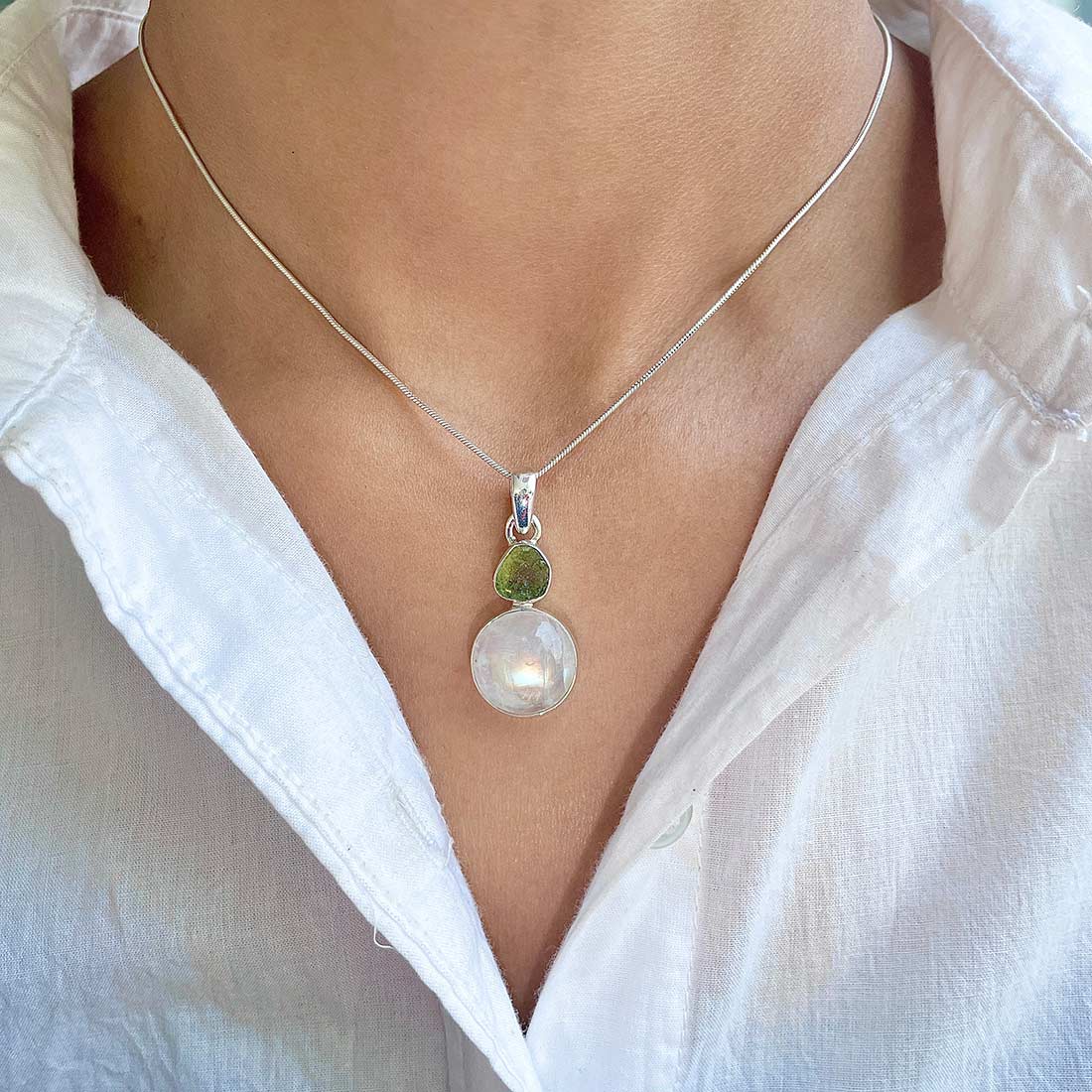 Moonstone Pendant-(RBM-P-71.)