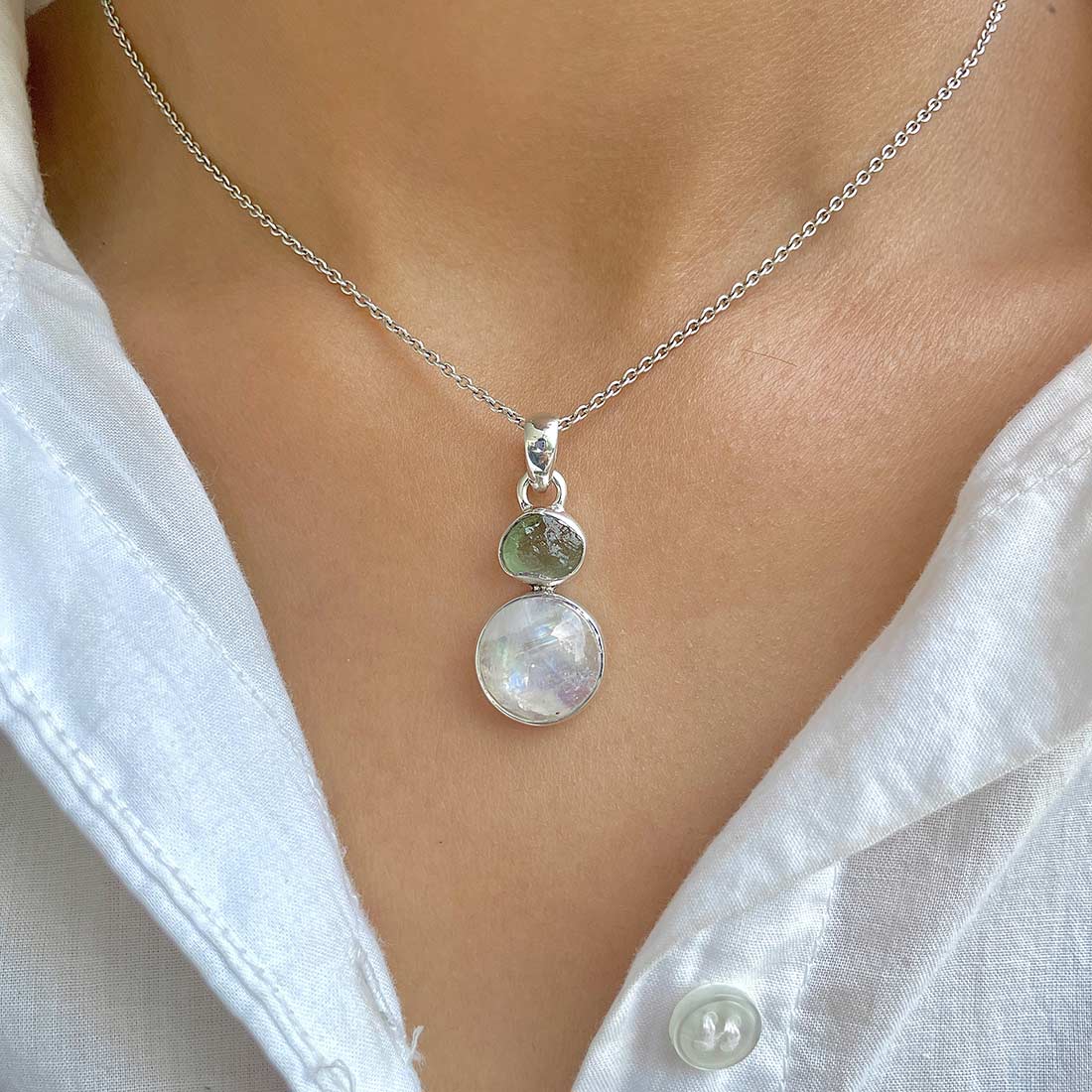 Moonstone Pendant-(RBM-P-82.)