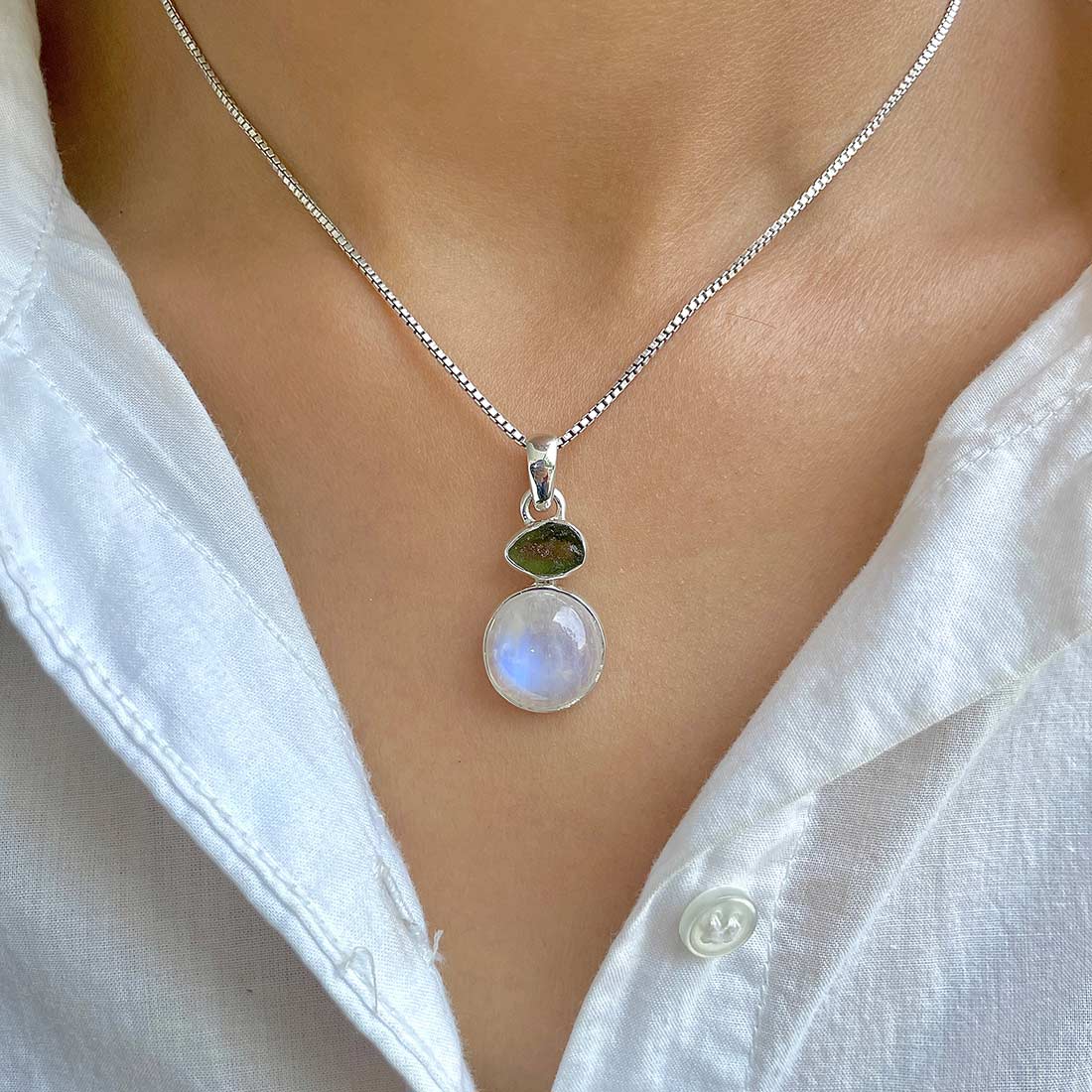 Moonstone Pendant-(RBM-P-83.)
