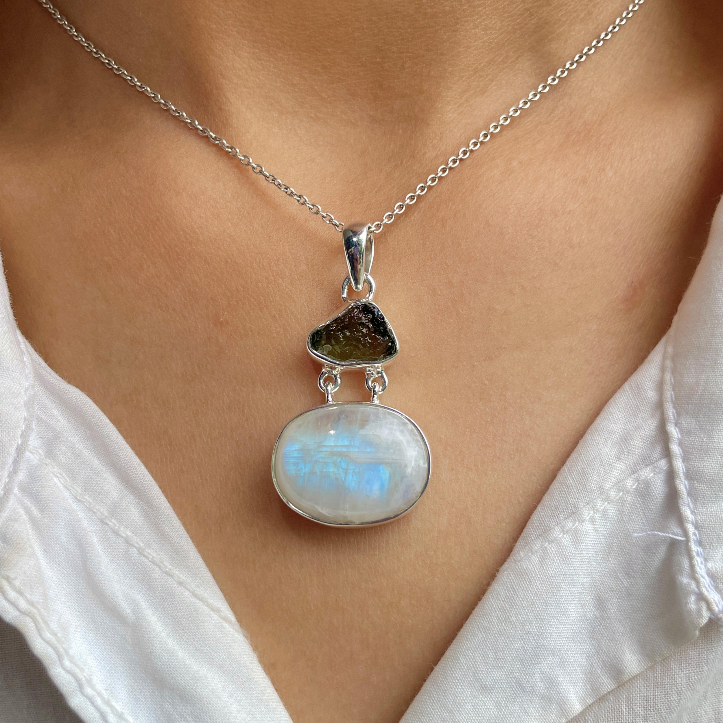 Moonstone Pendant-(RBM-P-87.)