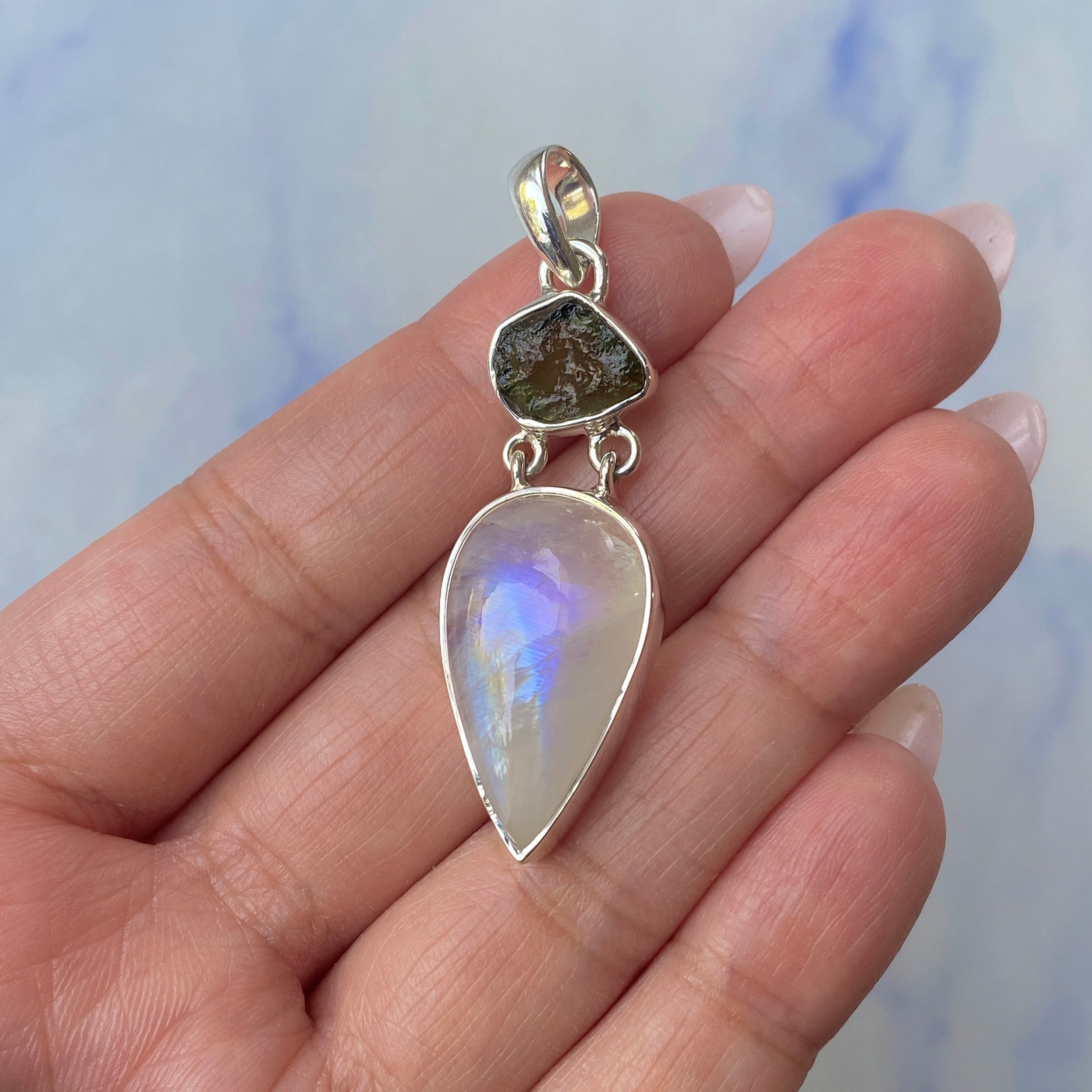Moonstone Pendant-(RBM-P-89.)
