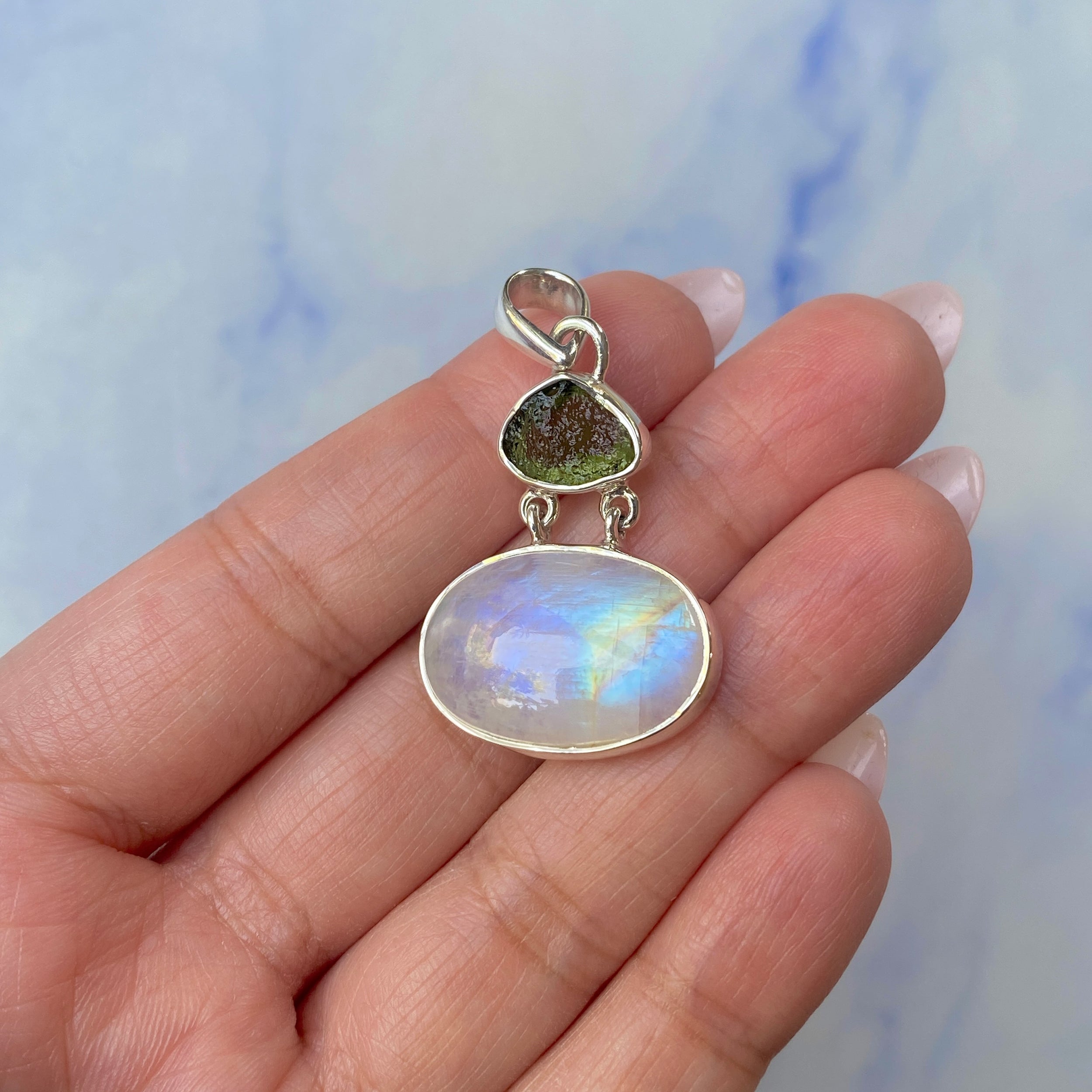 Moonstone Pendant-(RBM-P-90.)