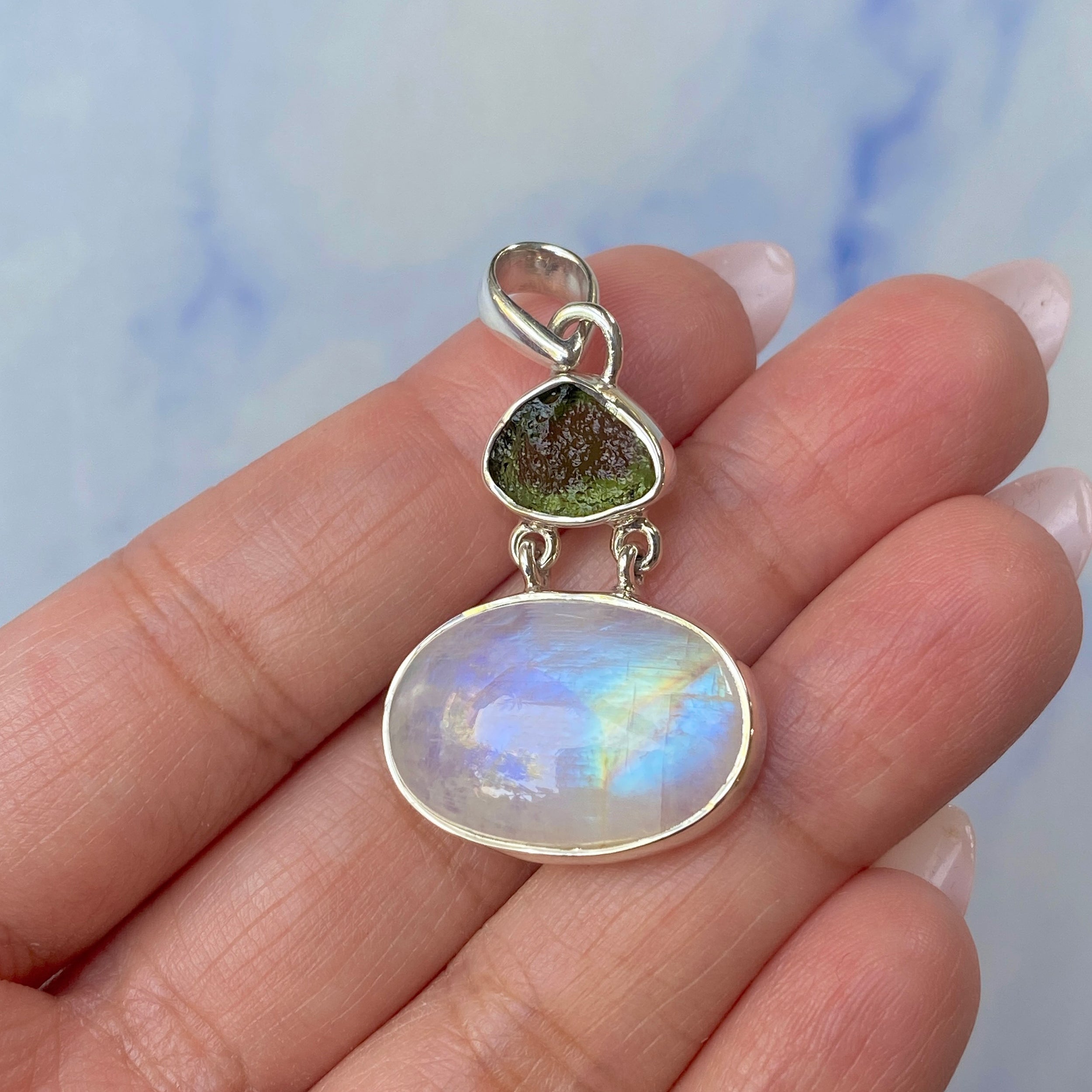 Moonstone Pendant-(RBM-P-90.)