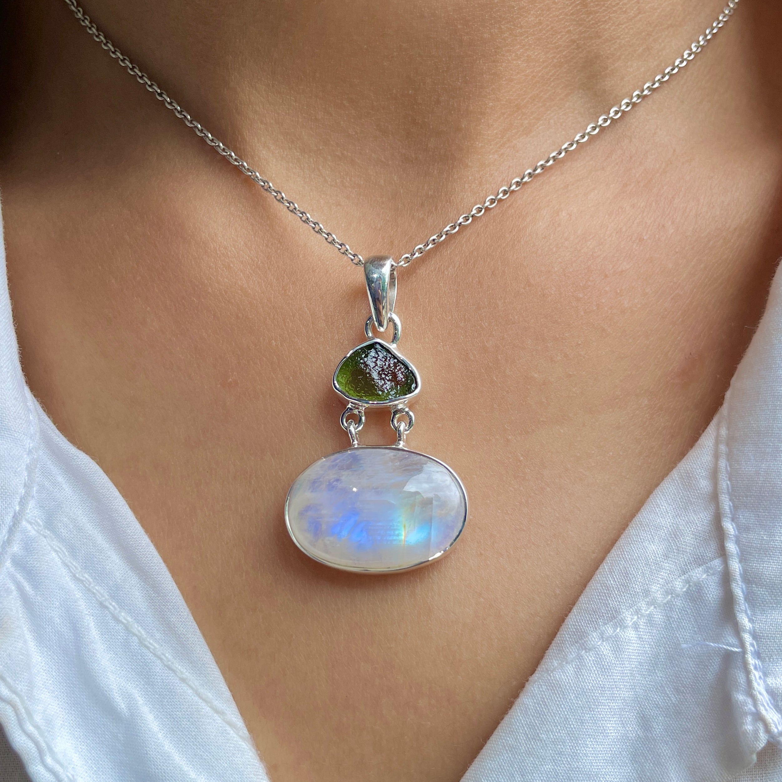 Moonstone Pendant-(RBM-P-90.)
