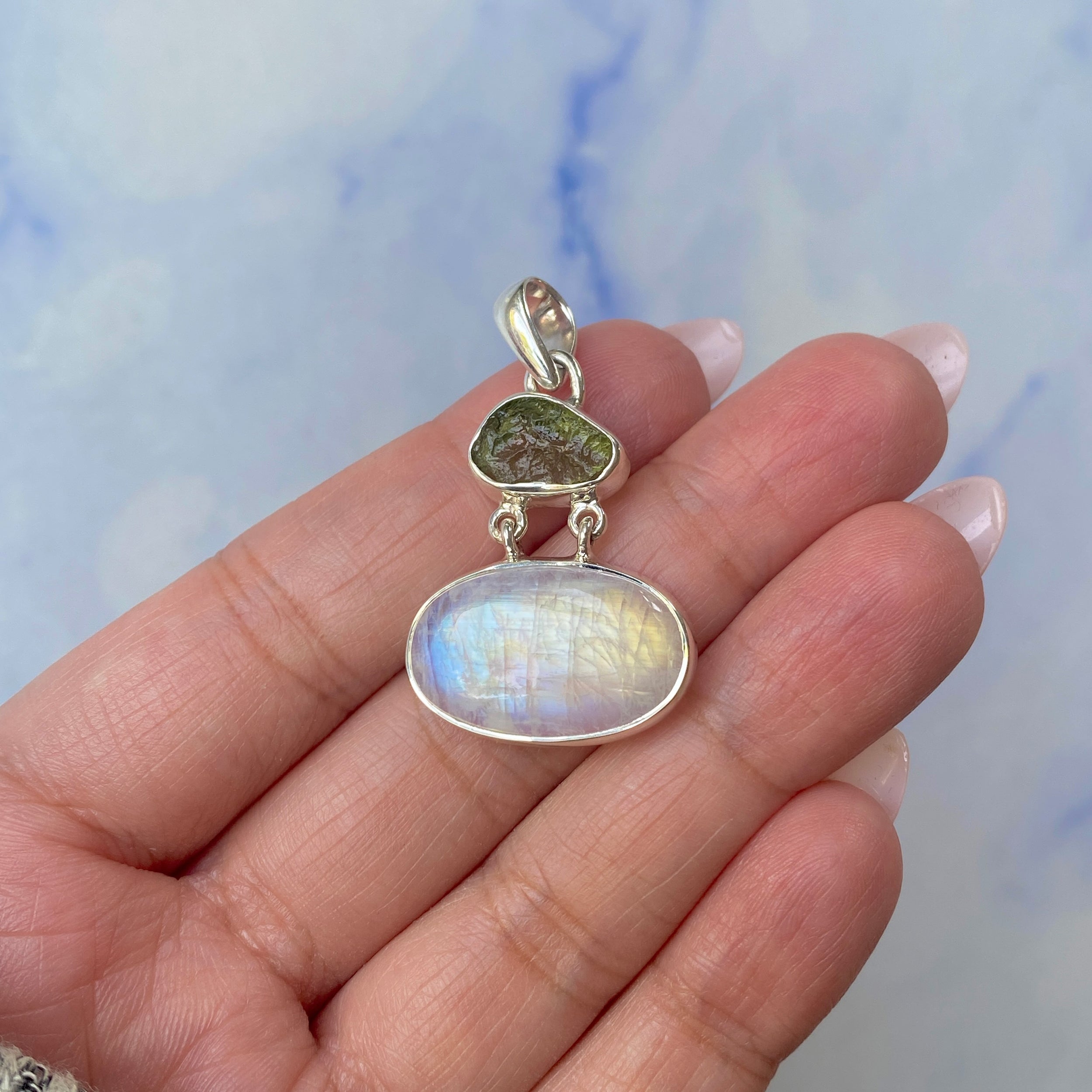 Moonstone Pendant-(RBM-P-92.)