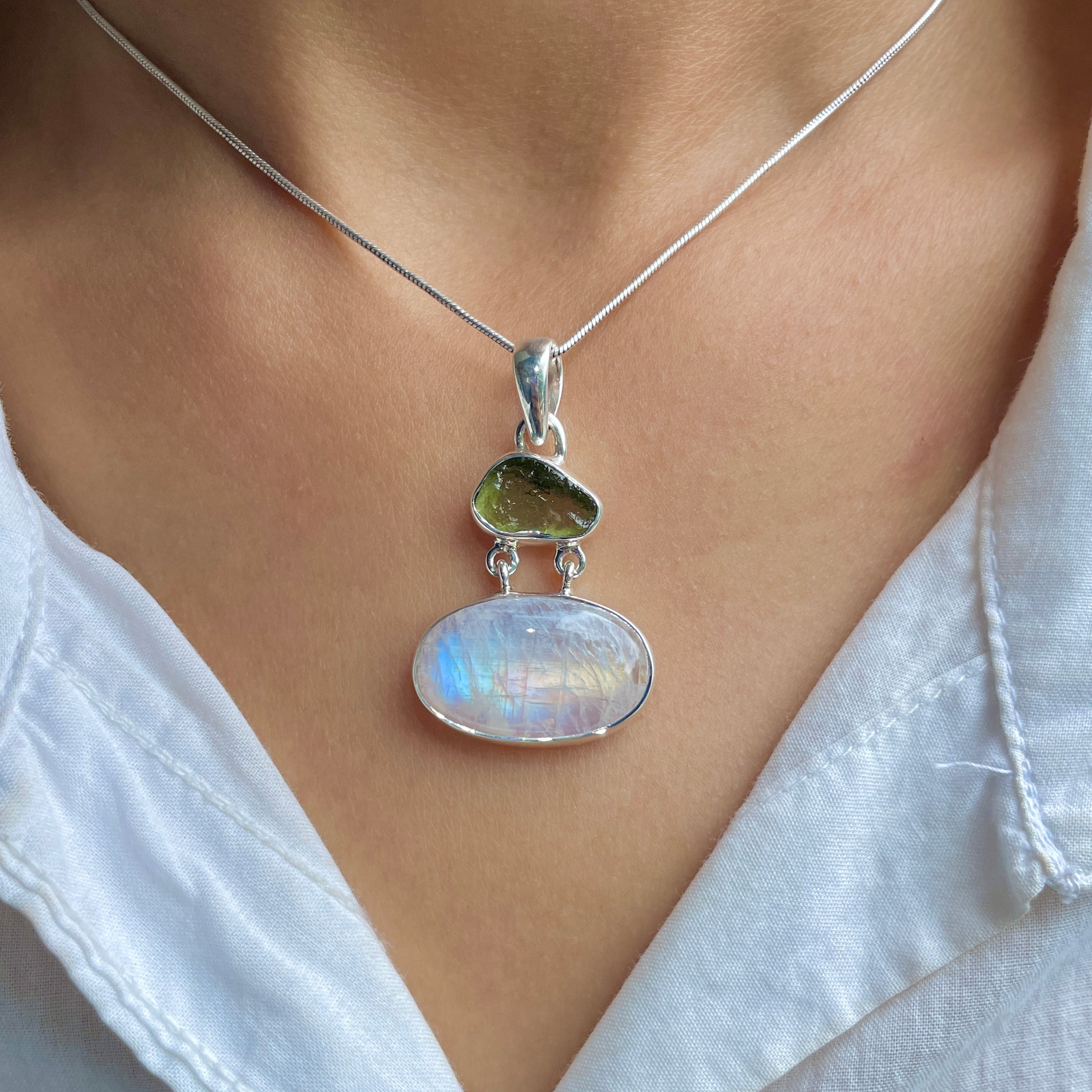 Moonstone Pendant-(RBM-P-92.)