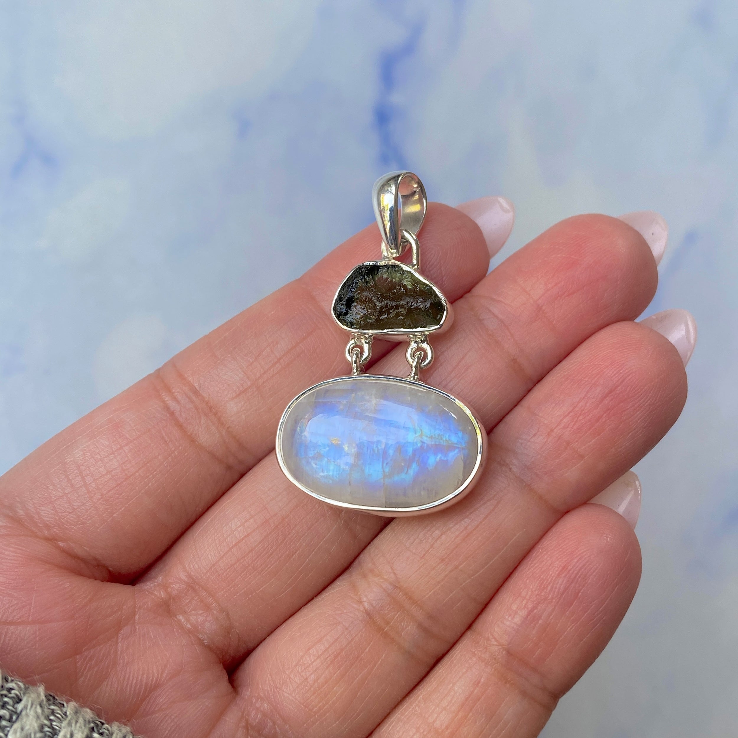 Moonstone Pendant-(RBM-P-93.)