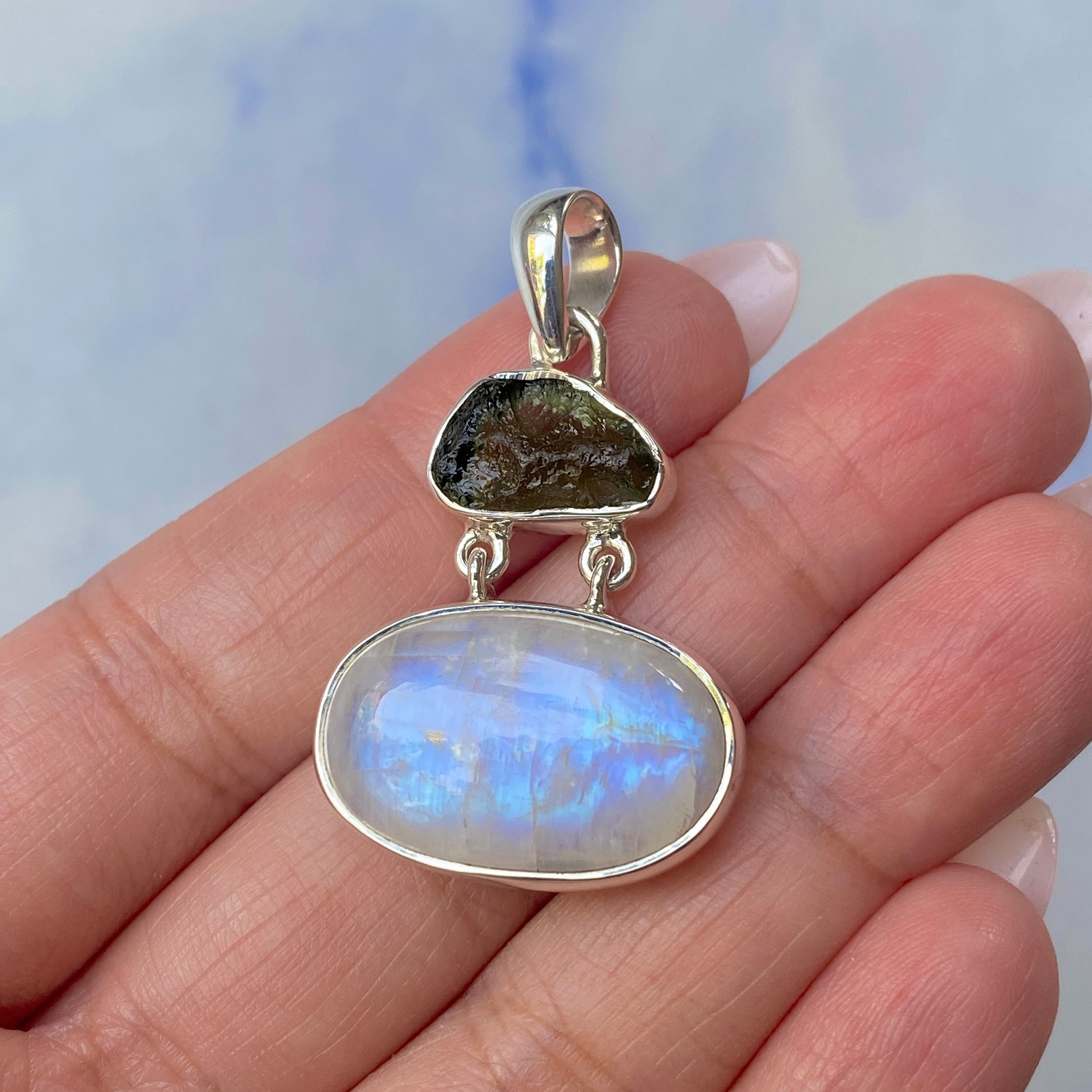 Moonstone Pendant-(RBM-P-93.)