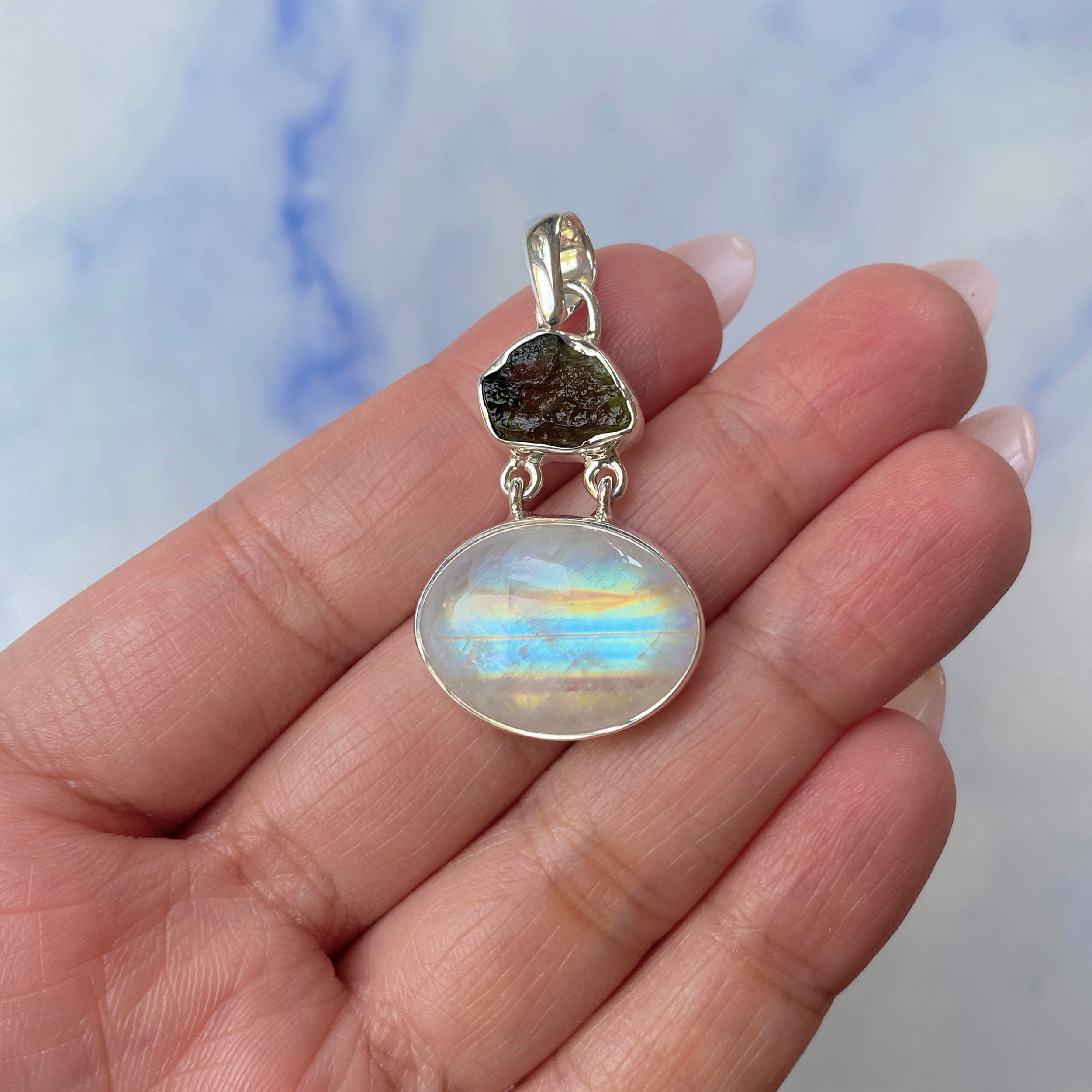 Moonstone Pendant-(RBM-P-95.)