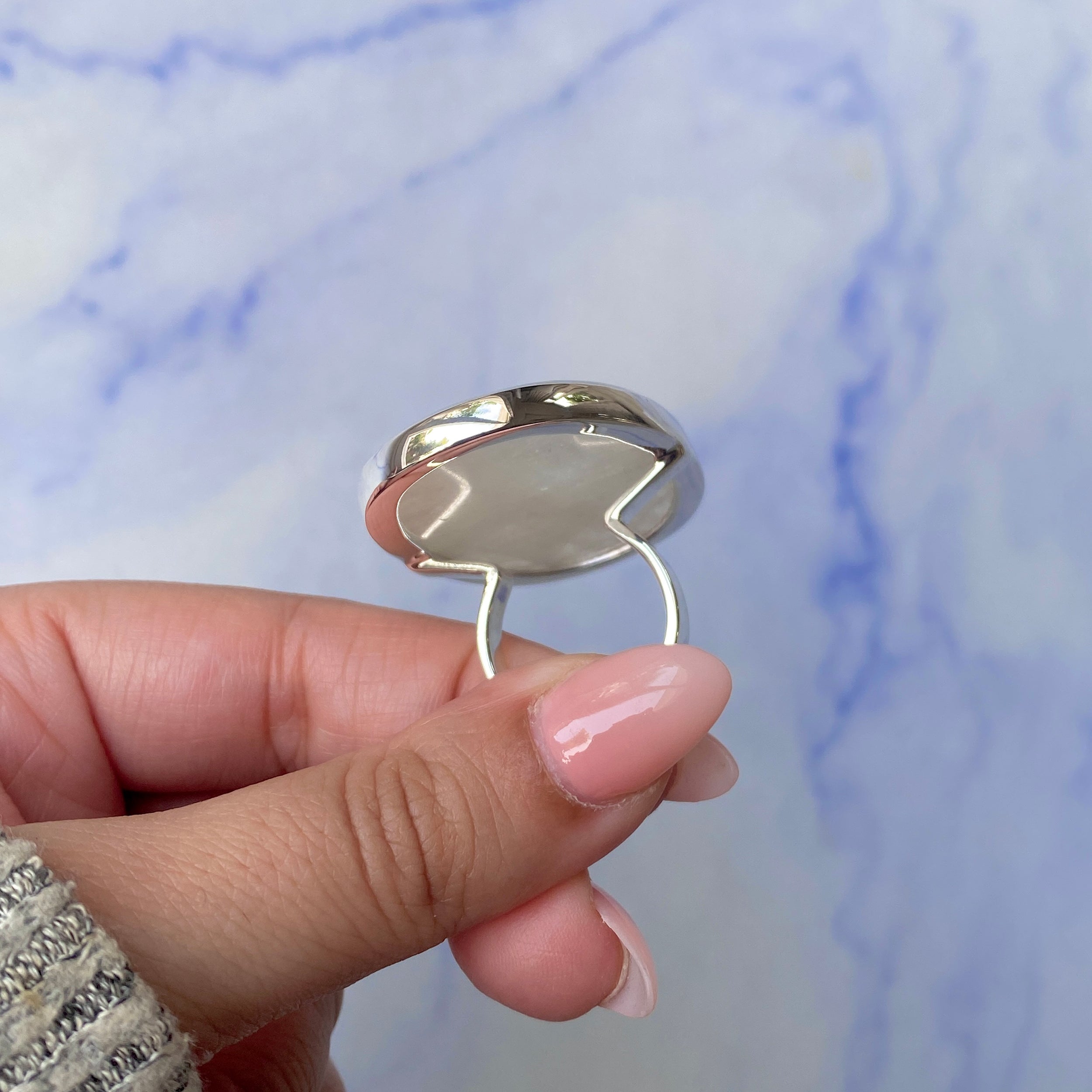 Moonstone Ring Size 7-(RBM-R-112.)