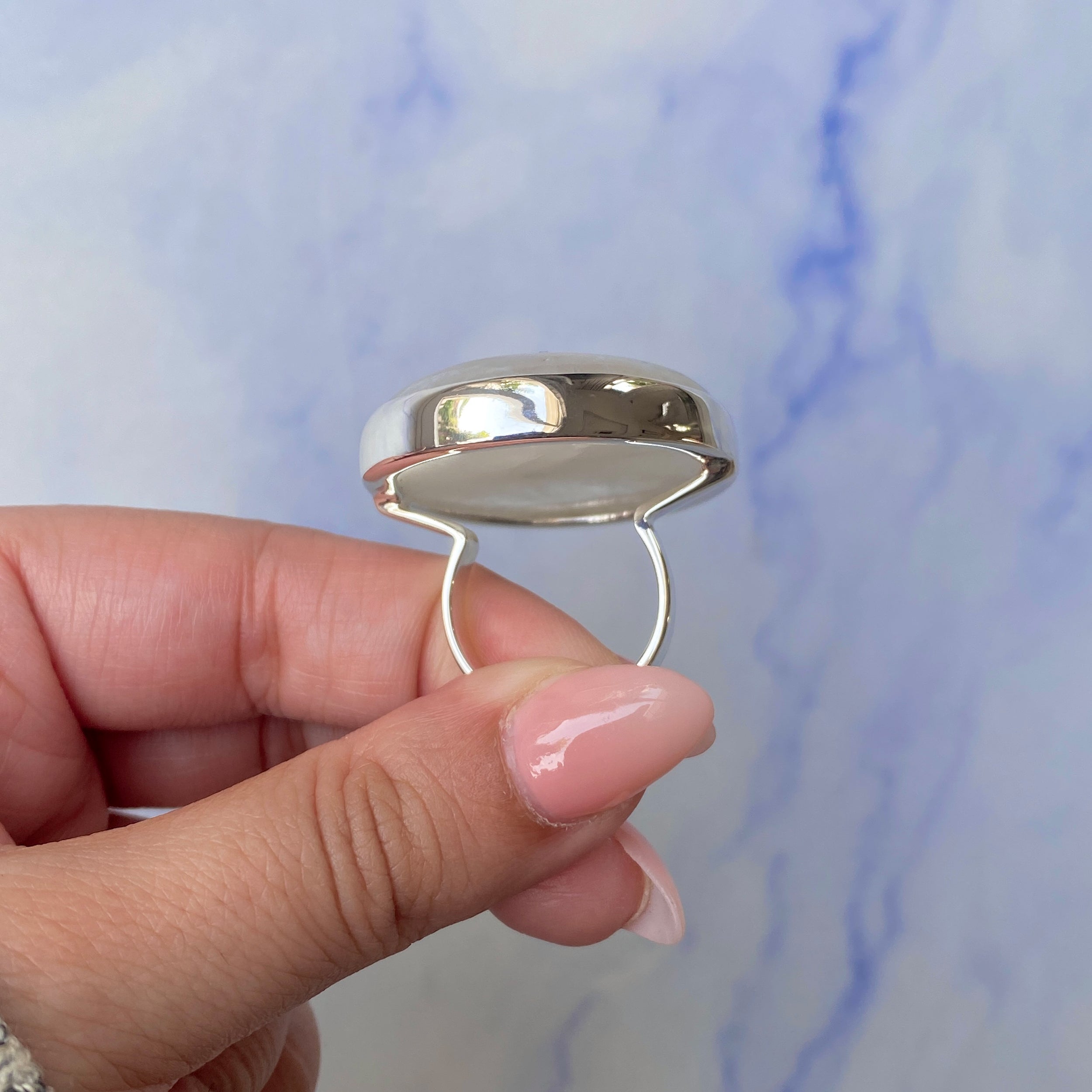 Moonstone Ring Size 8-(RBM-R-117.)