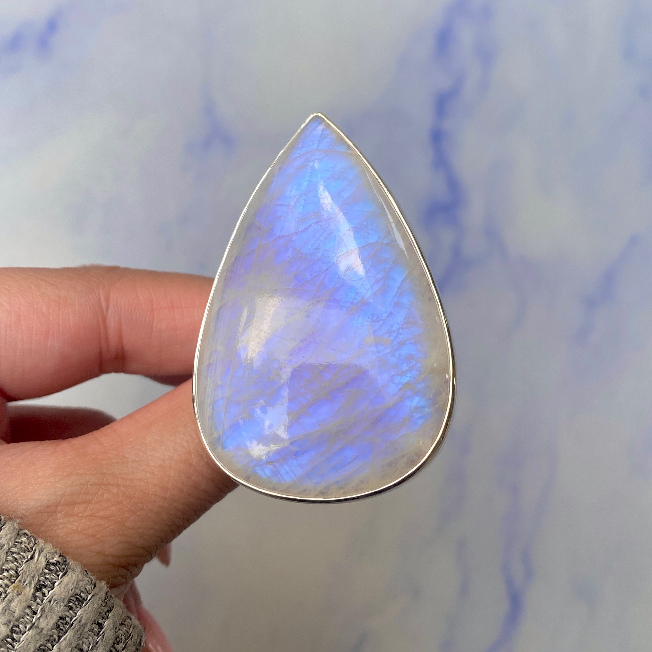 Moonstone Ring Size 9-(RBM-R-125.)