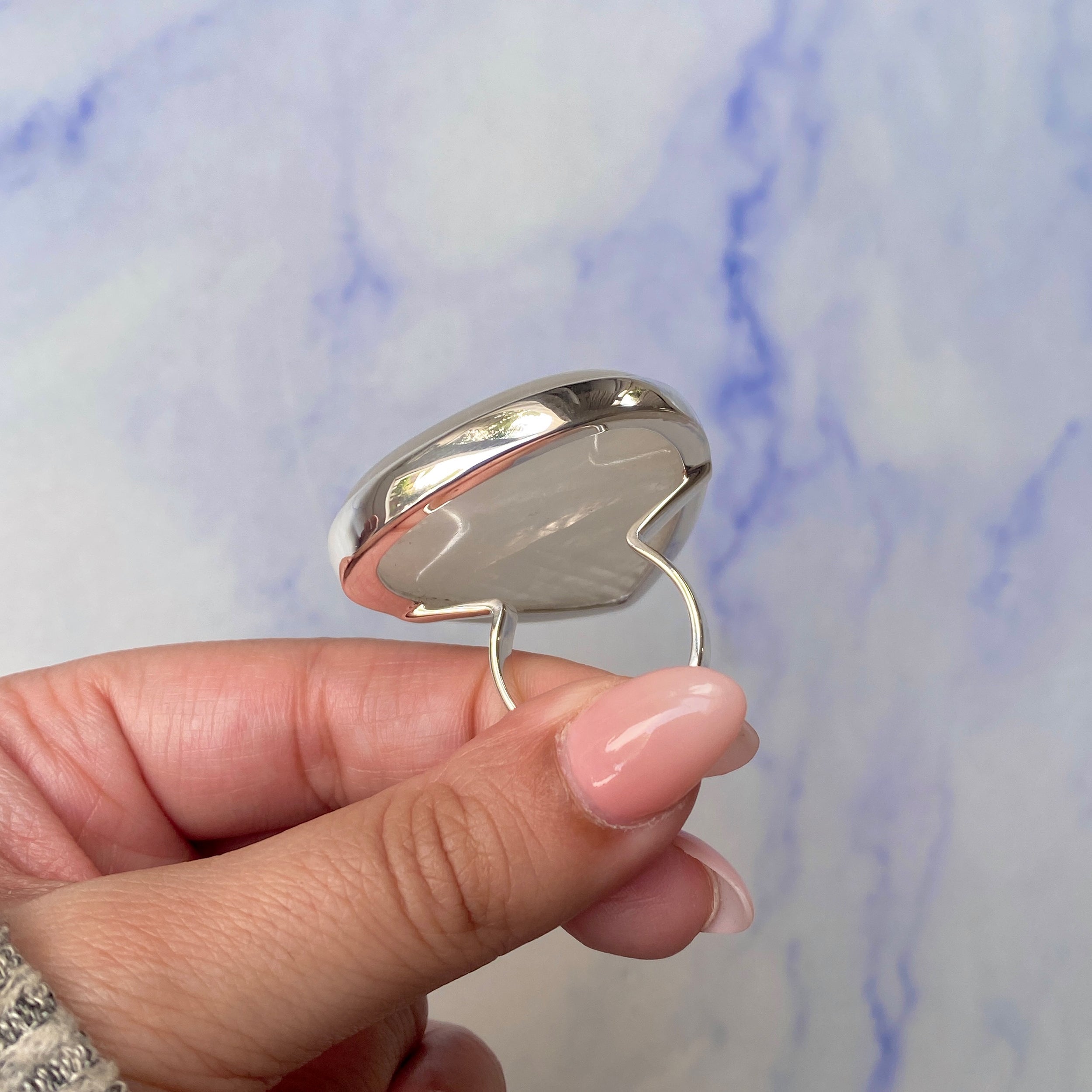 Moonstone Ring Size 9-(RBM-R-125.)