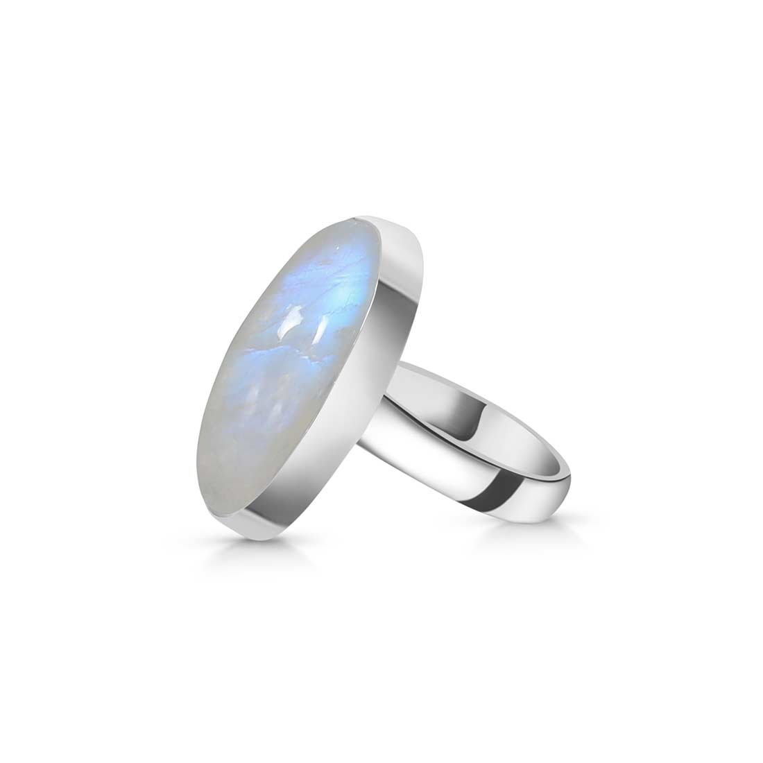 Moonstone Adjustable Ring-(RBM-R-14.)