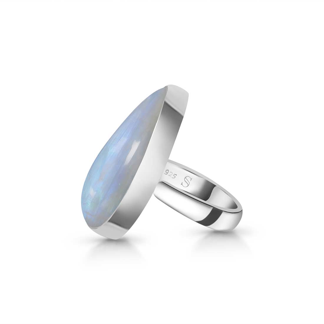 Moonstone Adjustable Ring-(RBM-R-17.)