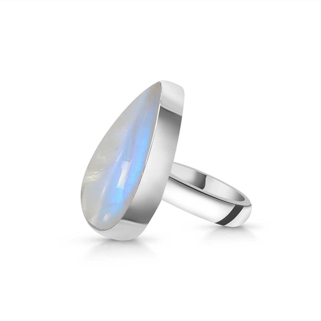 Moonstone Adjustable Ring-(RBM-R-2.)
