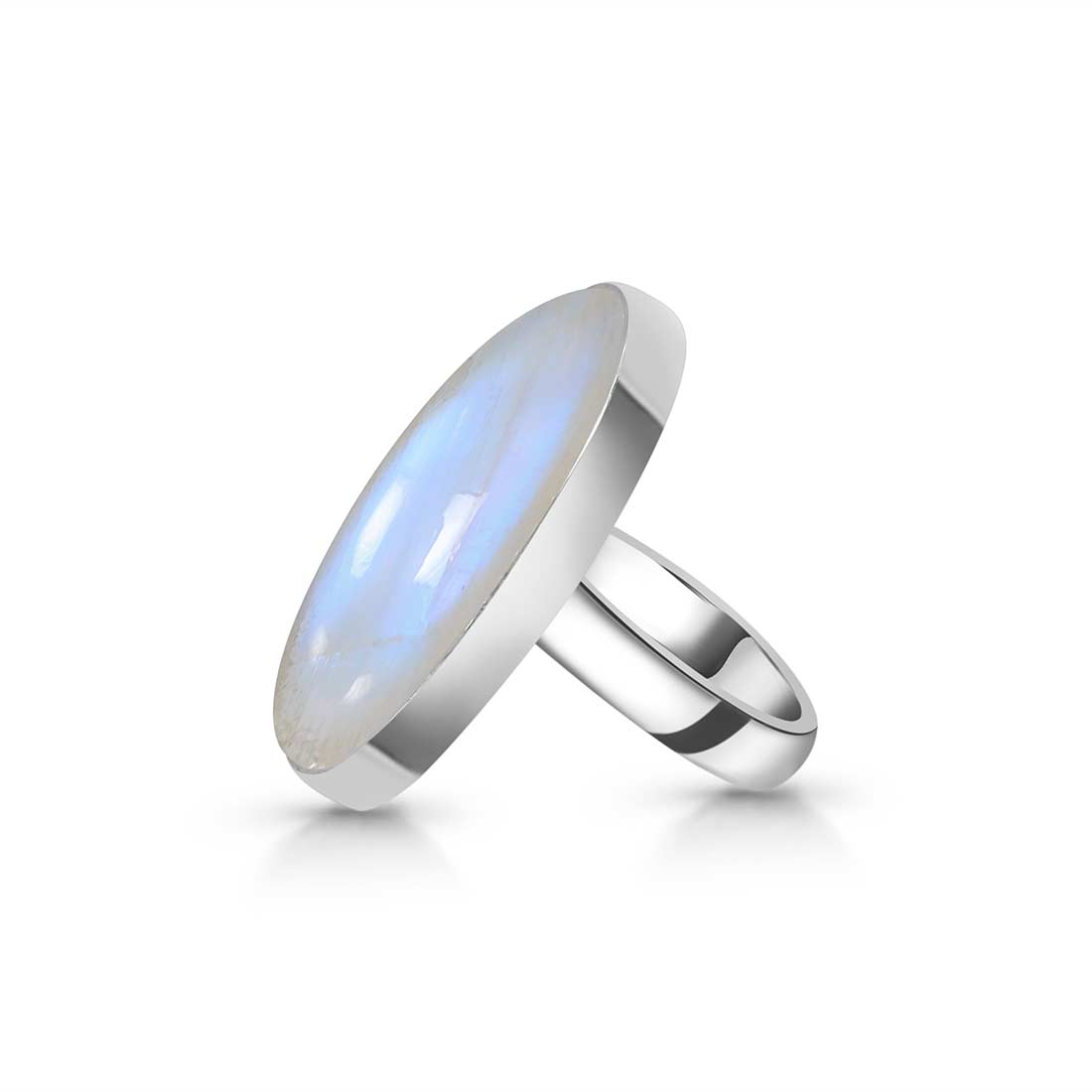 Moonstone Adjustable Ring-(RBM-R-21.)
