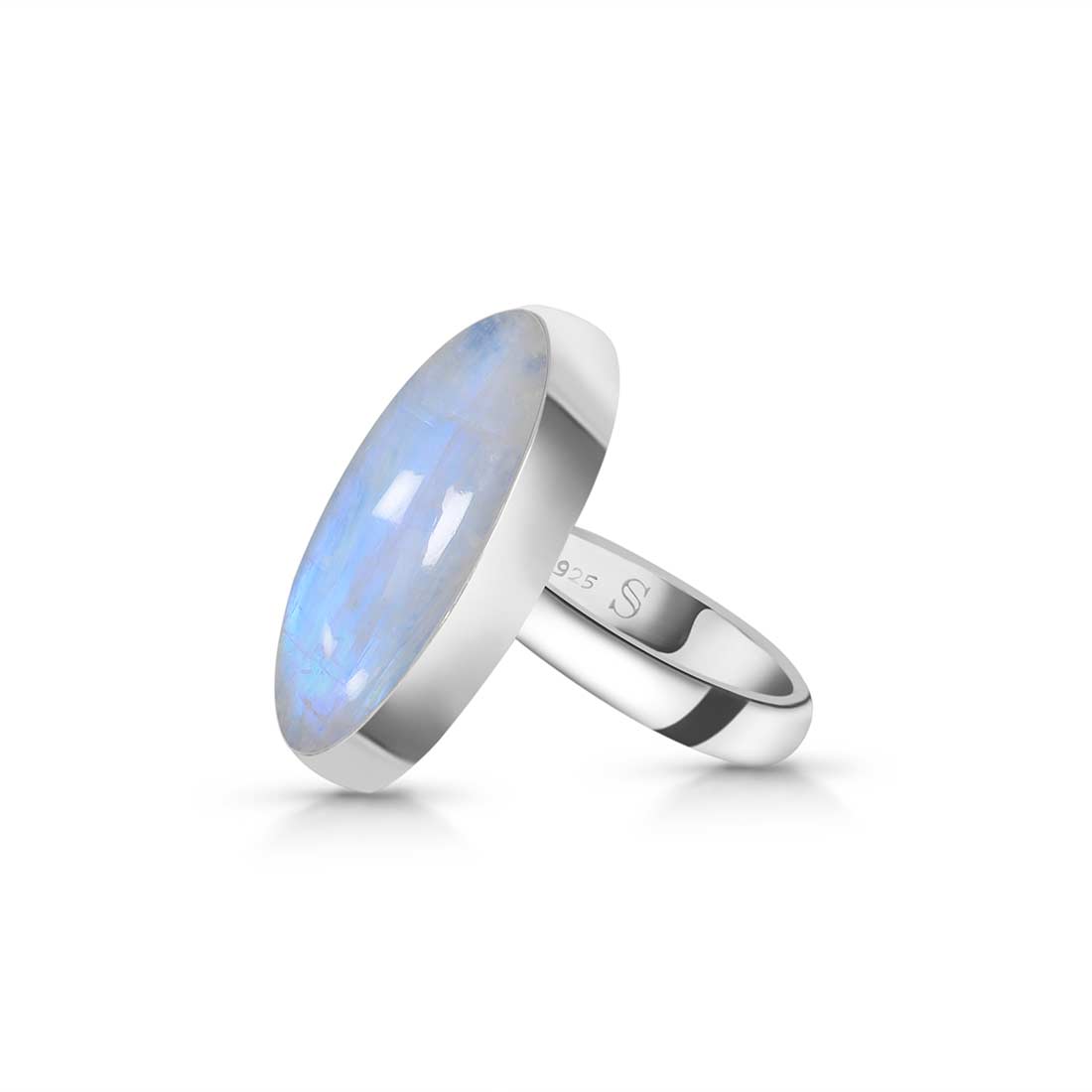 Moonstone Adjustable Ring-(RBM-R-27.)