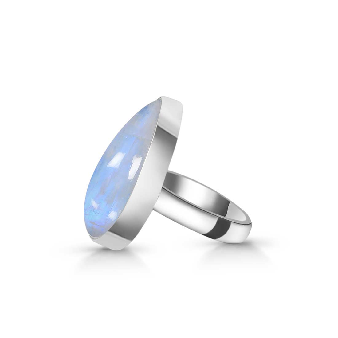 Moonstone Adjustable Ring-(RBM-R-29.)