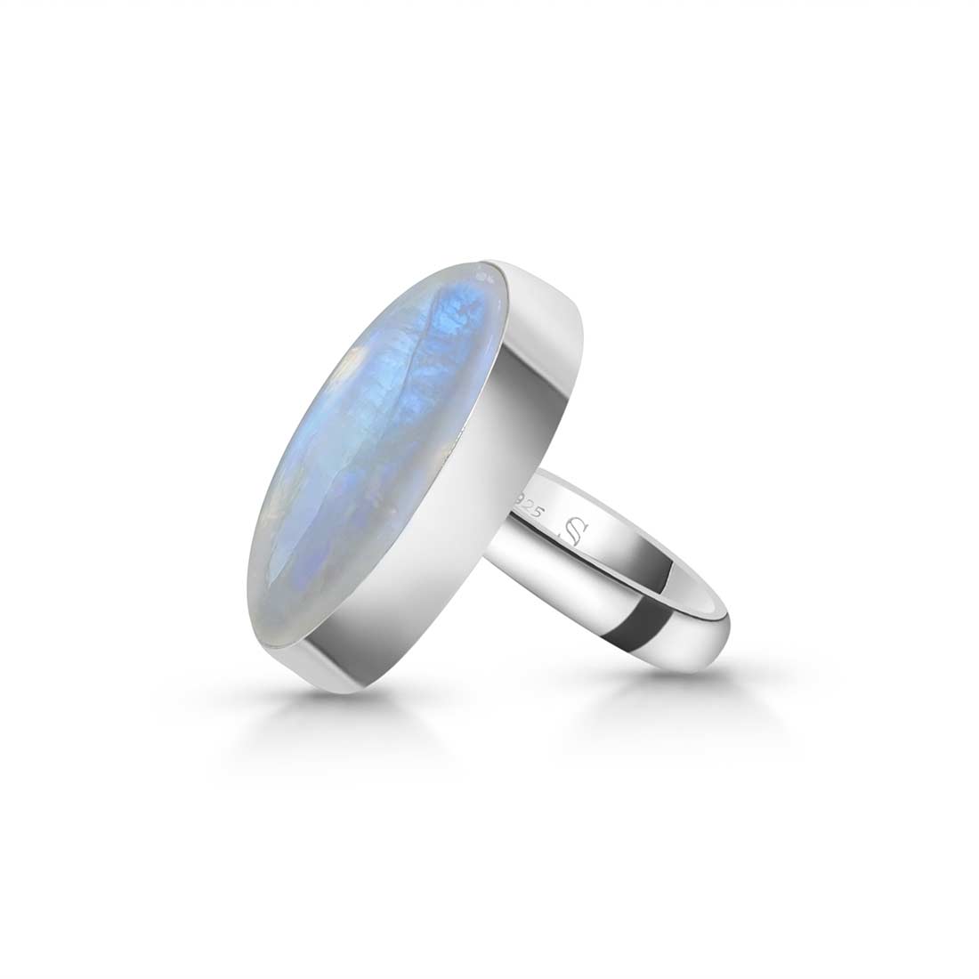 Moonstone Adjustable Ring-(RBM-R-34.)