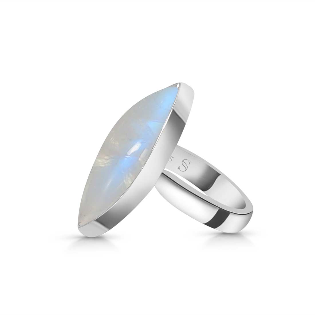 Moonstone Adjustable Ring-(RBM-R-4.)