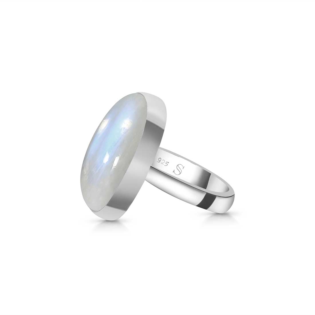 Moonstone Adjustable Ring-(RBM-R-42.)