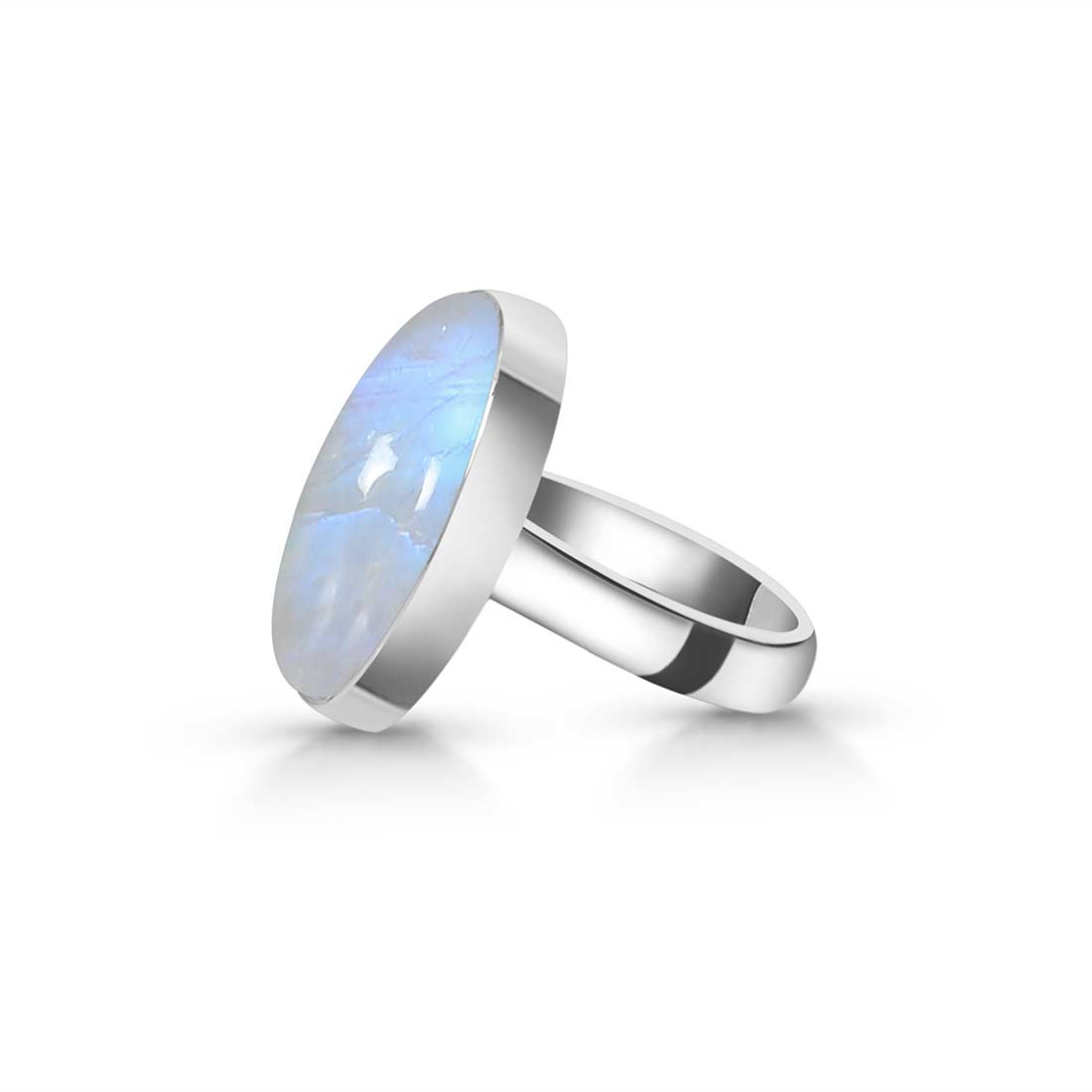 Moonstone Adjustable Ring-(RBM-R-45.)