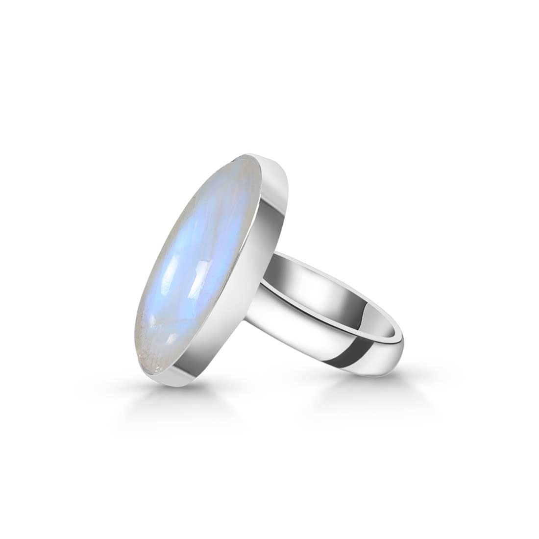 Moonstone Adjustable Ring-(RBM-R-48.)