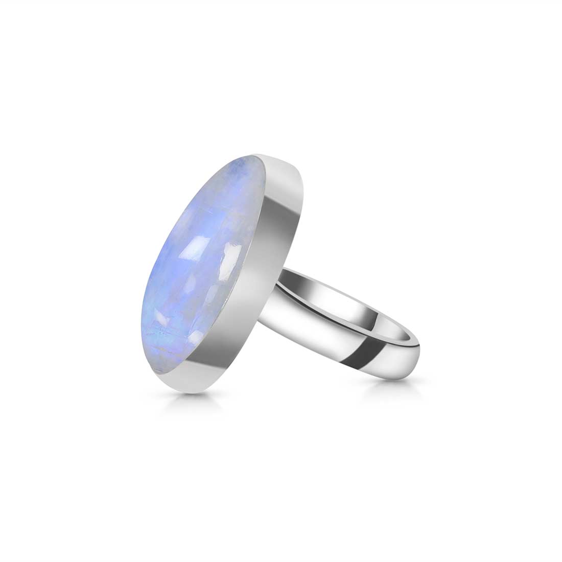 Moonstone Adjustable Ring-(RBM-R-49.)