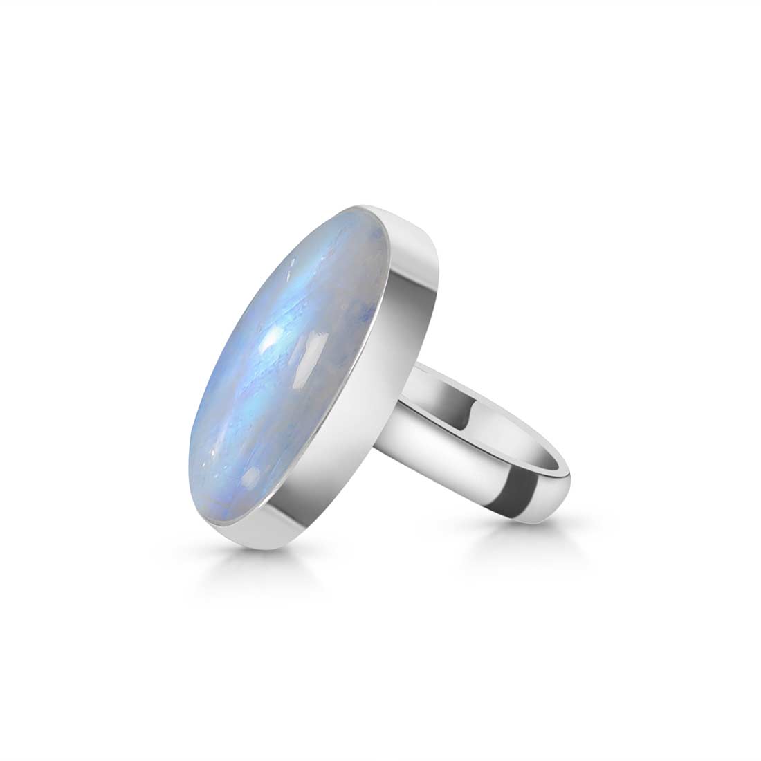 Moonstone Adjustable Ring-(RBM-R-5.)