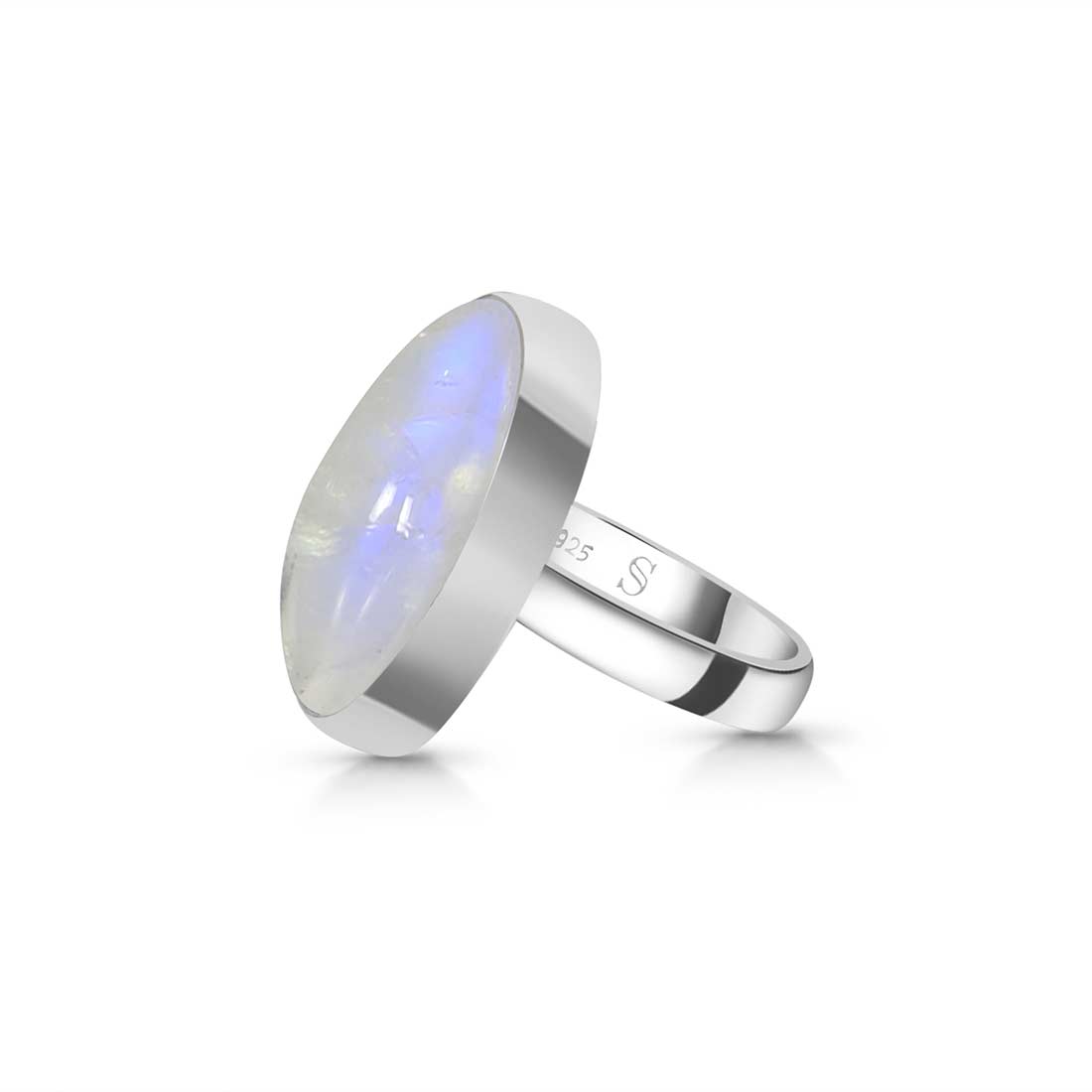 Moonstone Adjustable Ring-(RBM-R-51.)