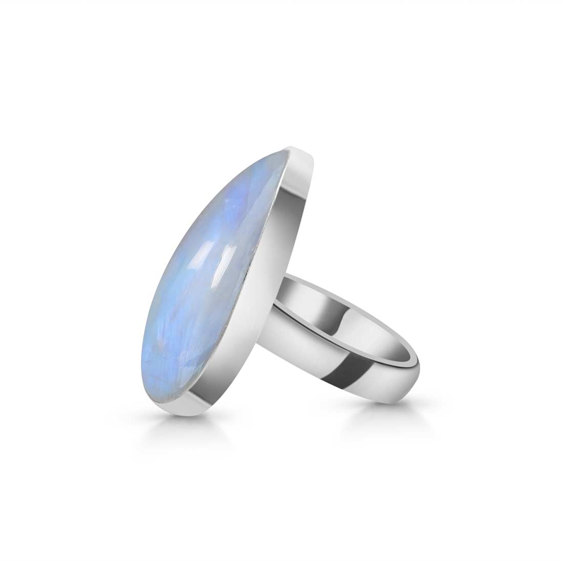 Moonstone Adjustable Ring-(RBM-R-58.)