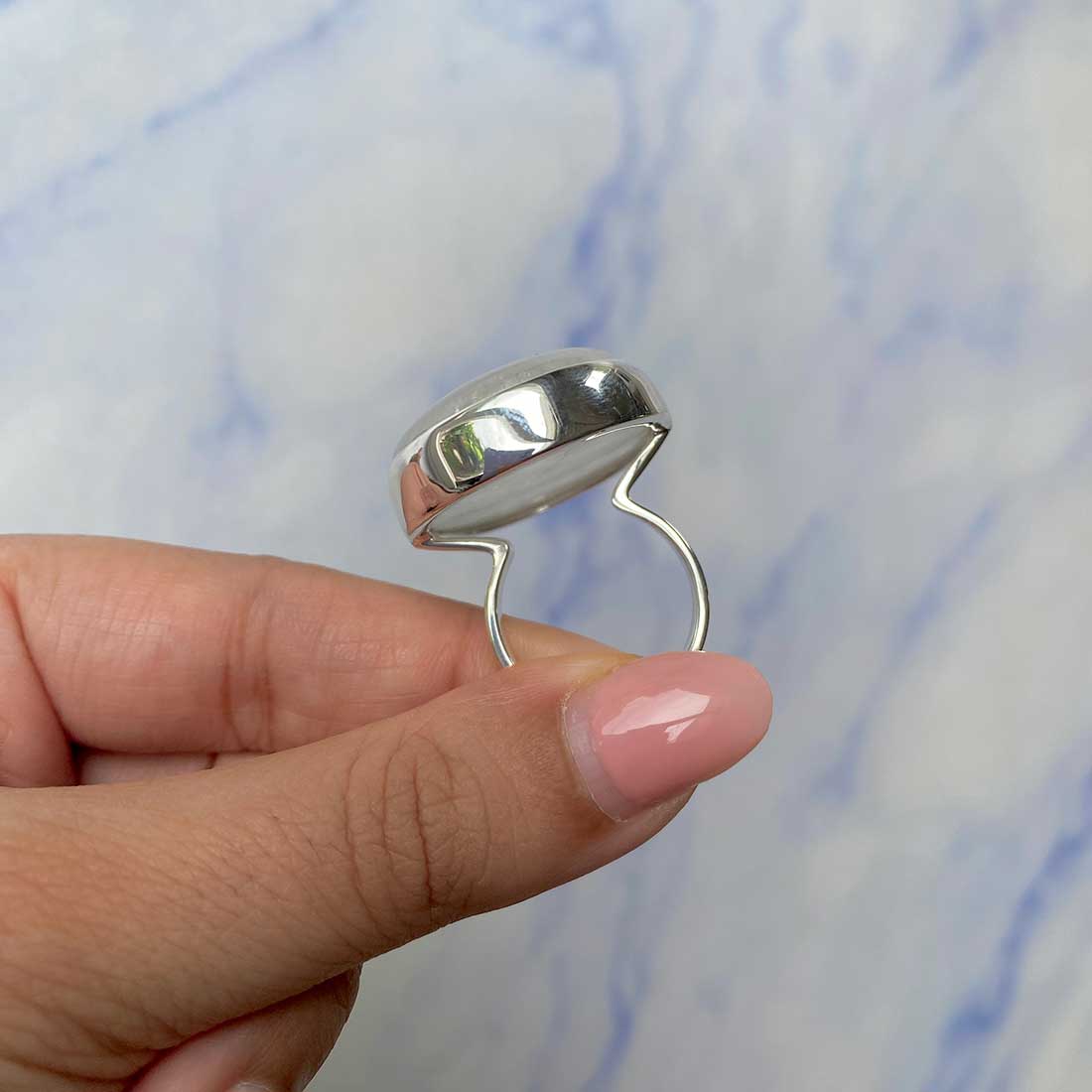 Moonstone Ring Size 7-(RBM-R-61.)