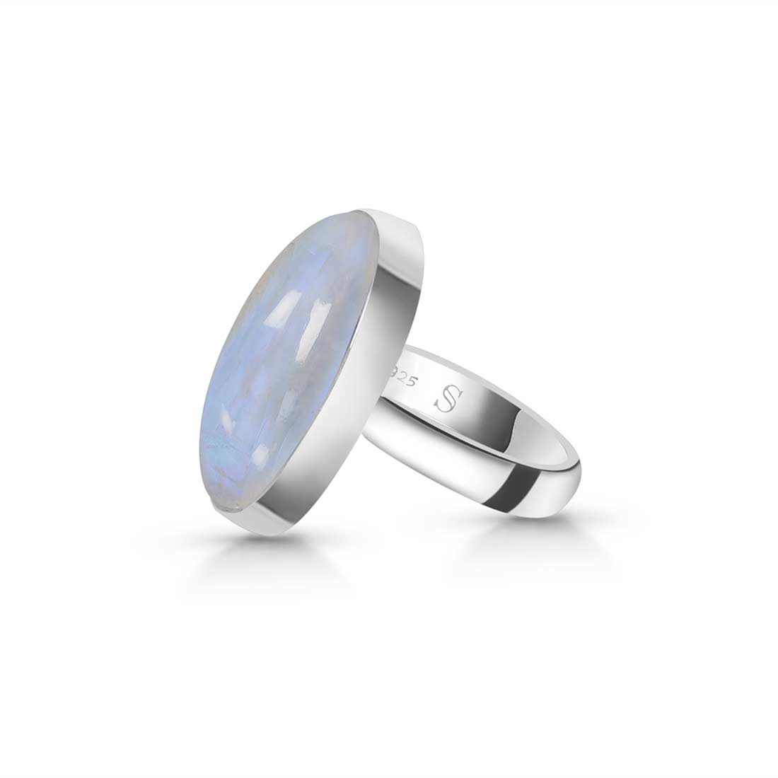 Moonstone Adjustable Ring-(RBM-R-9.)