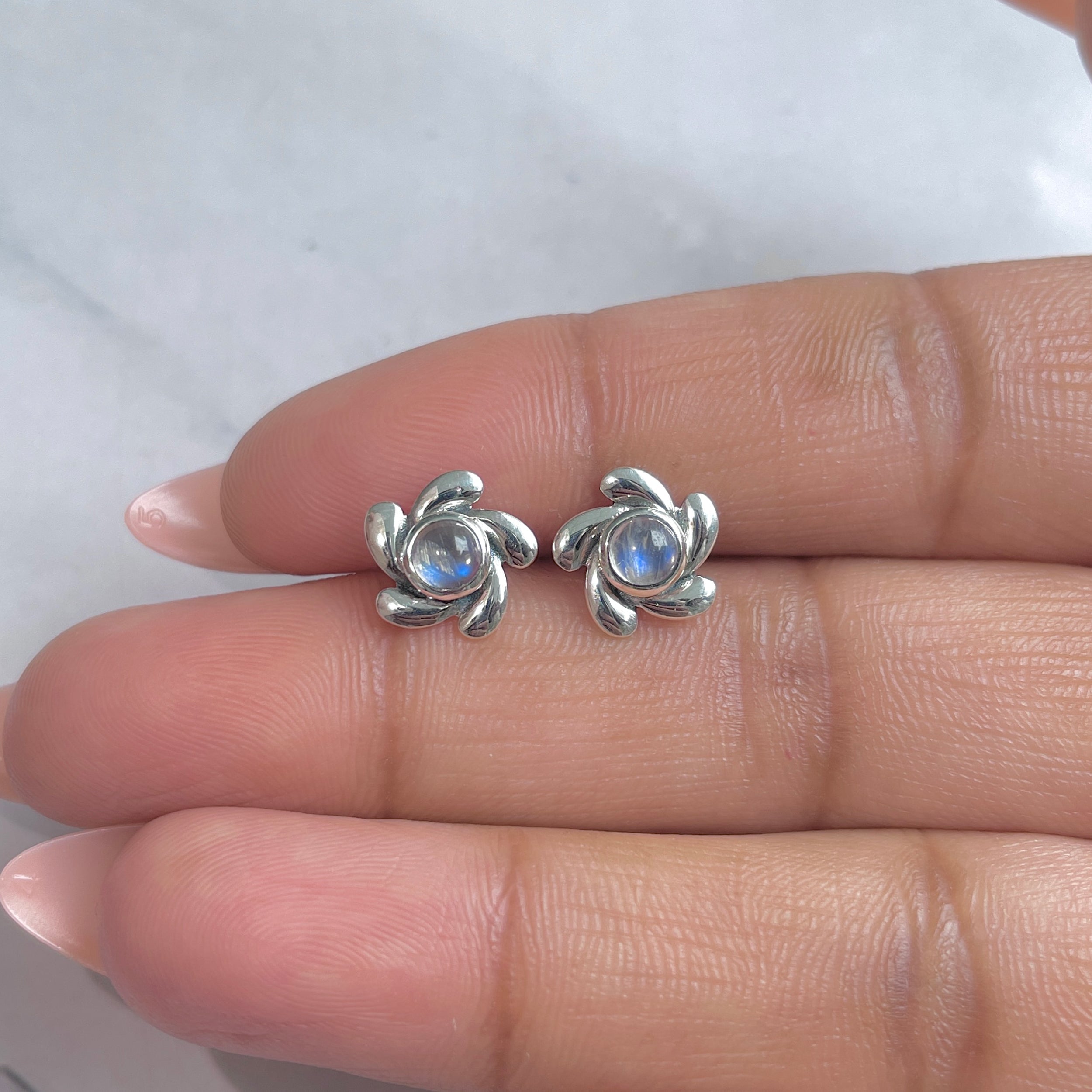 Moonstone Earring-(RBM-RDE-01.)